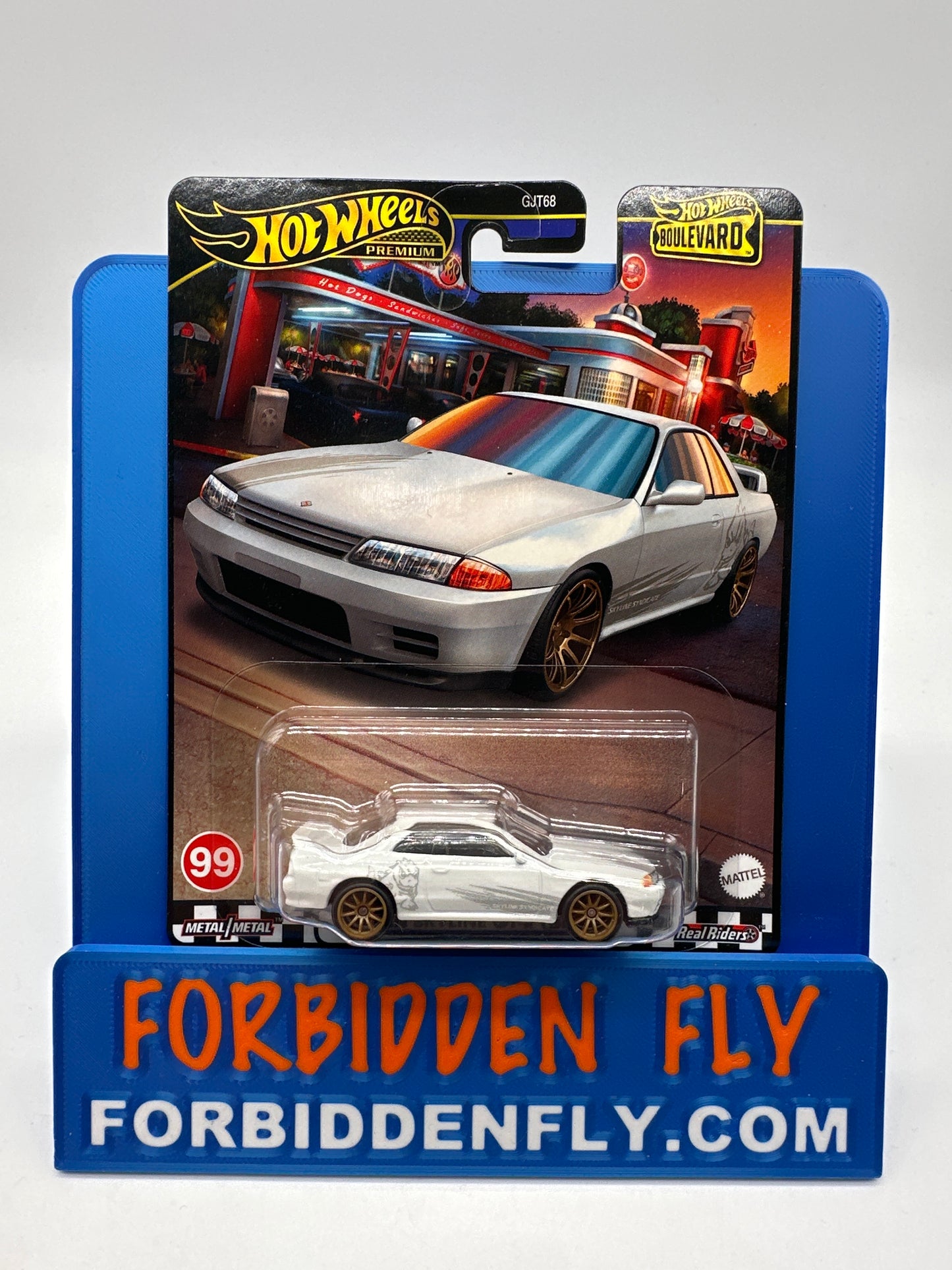 Hot Wheels Boulevard - #99 - Nissan Skyline GT-R (BNR32) - Single Car