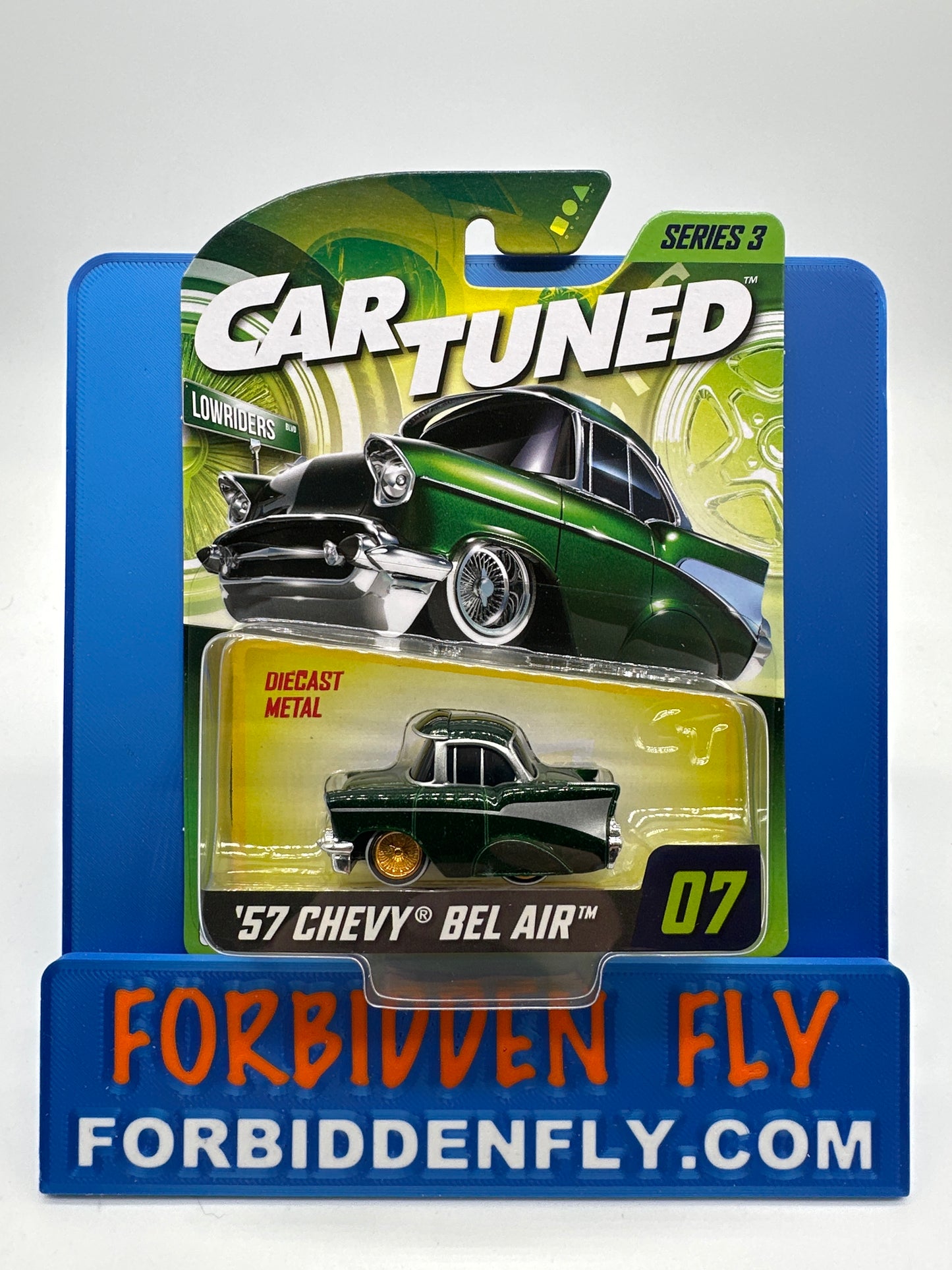 CarTuned - Series 3 Regular Retail Release #07 - Green ‘57 Chevy Bel Air
