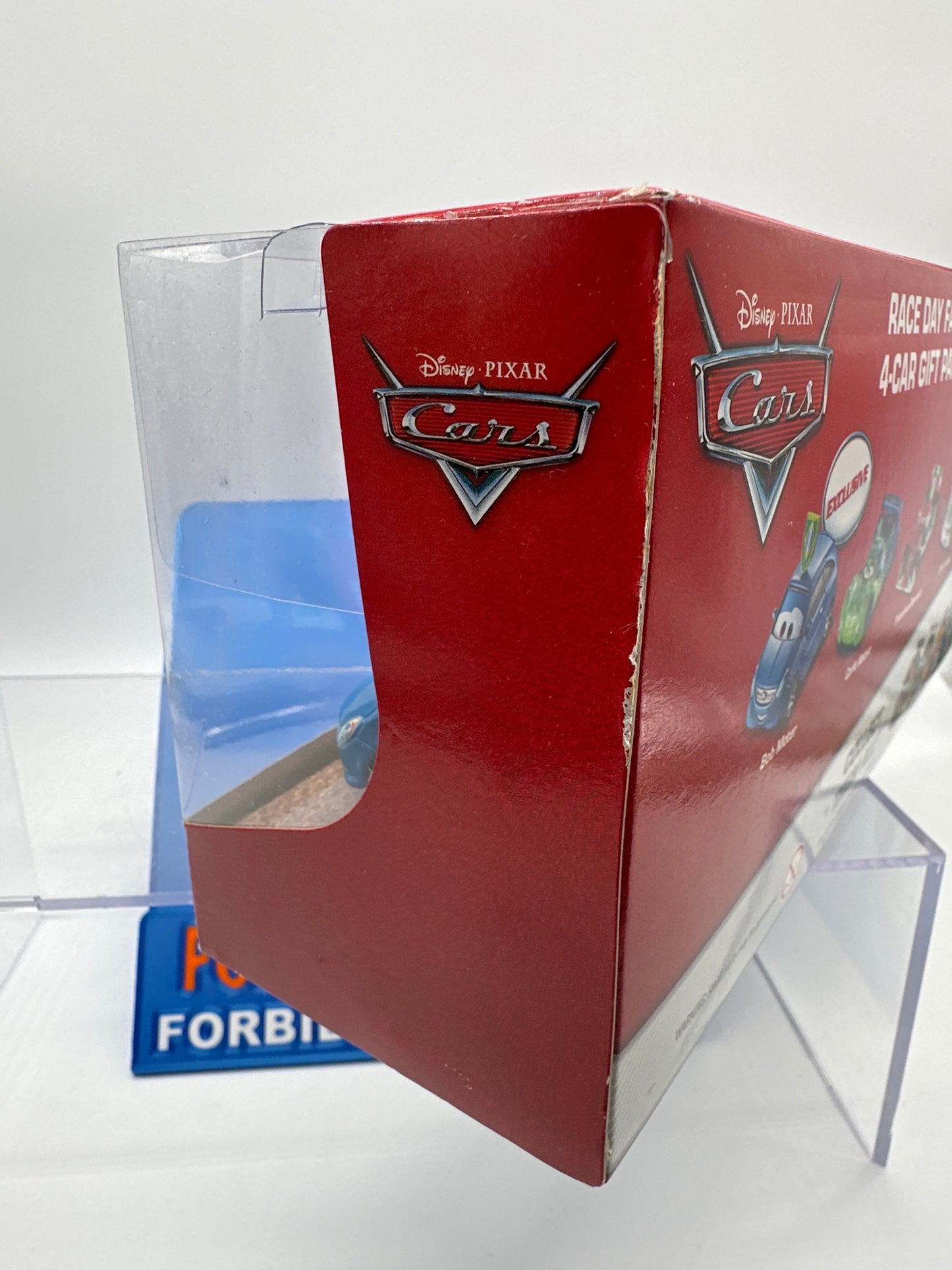 Disney Pixar Cars Movie - Race Day Fan (Four) 4 Pack - Bob Moter, Carla Veloso, Francesco Bernoulli And Erik Lanely