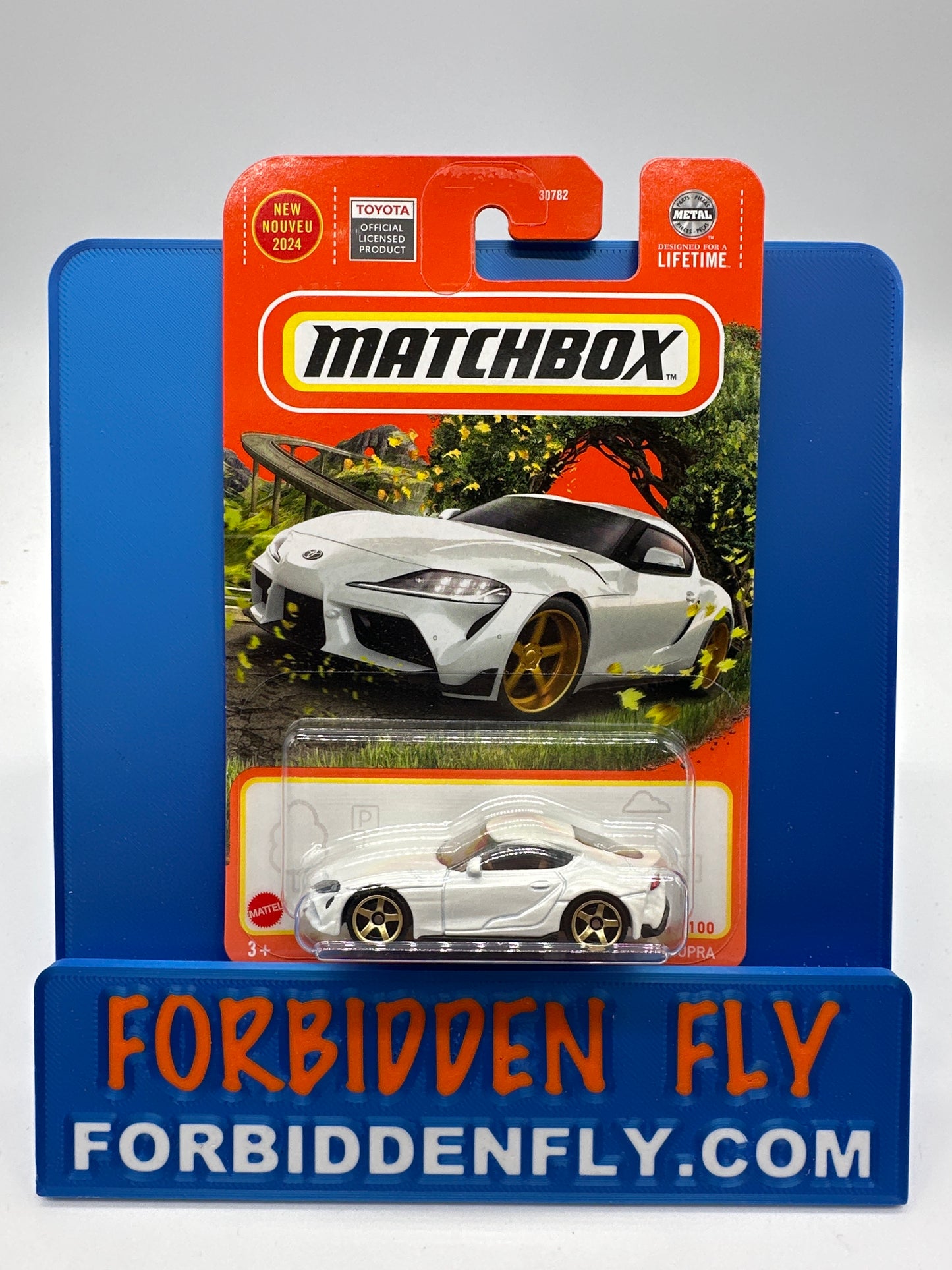 Matchbox - 2024 Mainline #39/100 - 2023 Toyota GR Supra - White