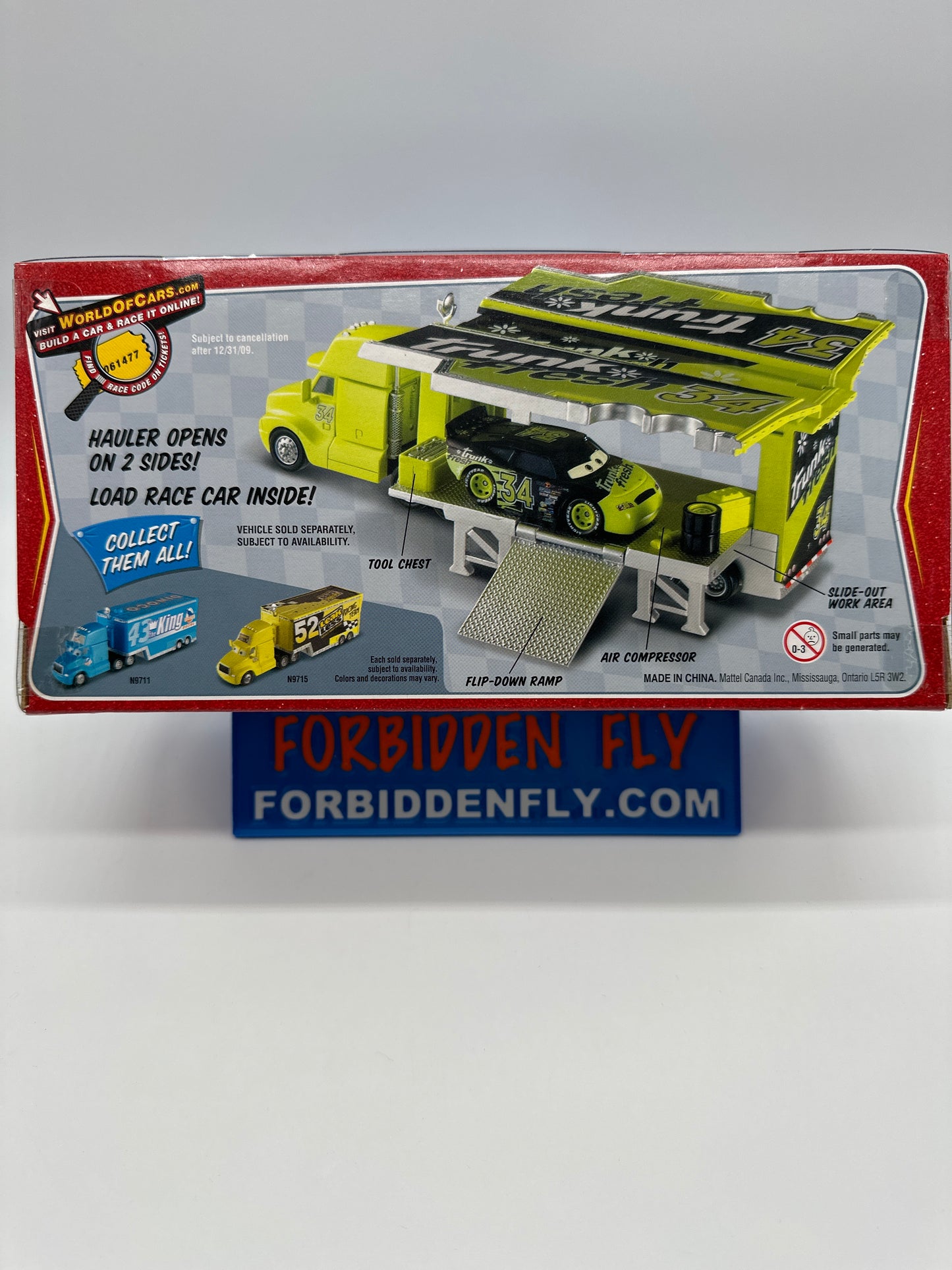 Disney Pixar Cars Movie - Race O Rama Series - Trunk Fresh Hauler #34