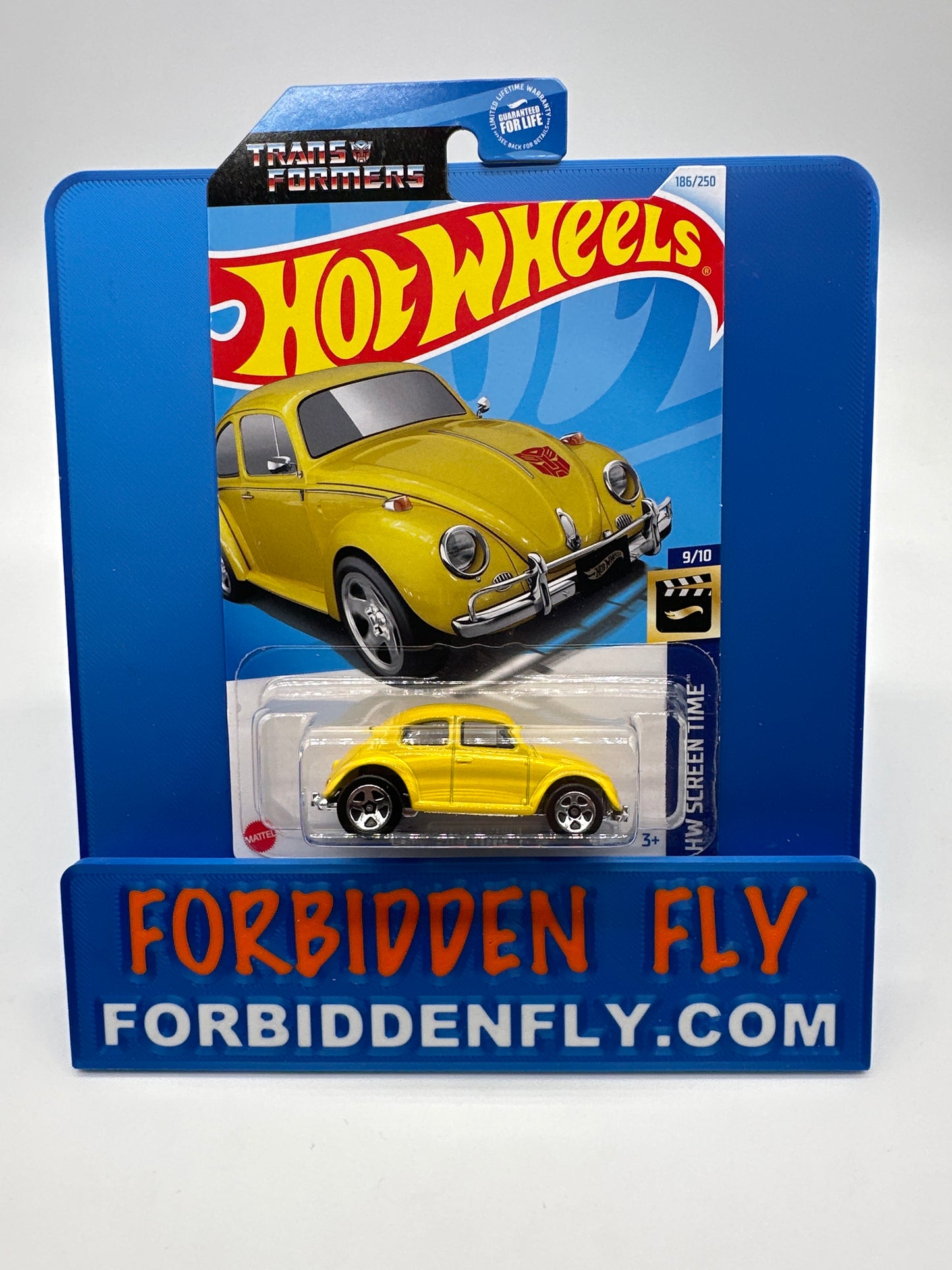 Hot Wheels 2024 L Case - HW Screen Time - Transformers - Bumblebee - Yellow