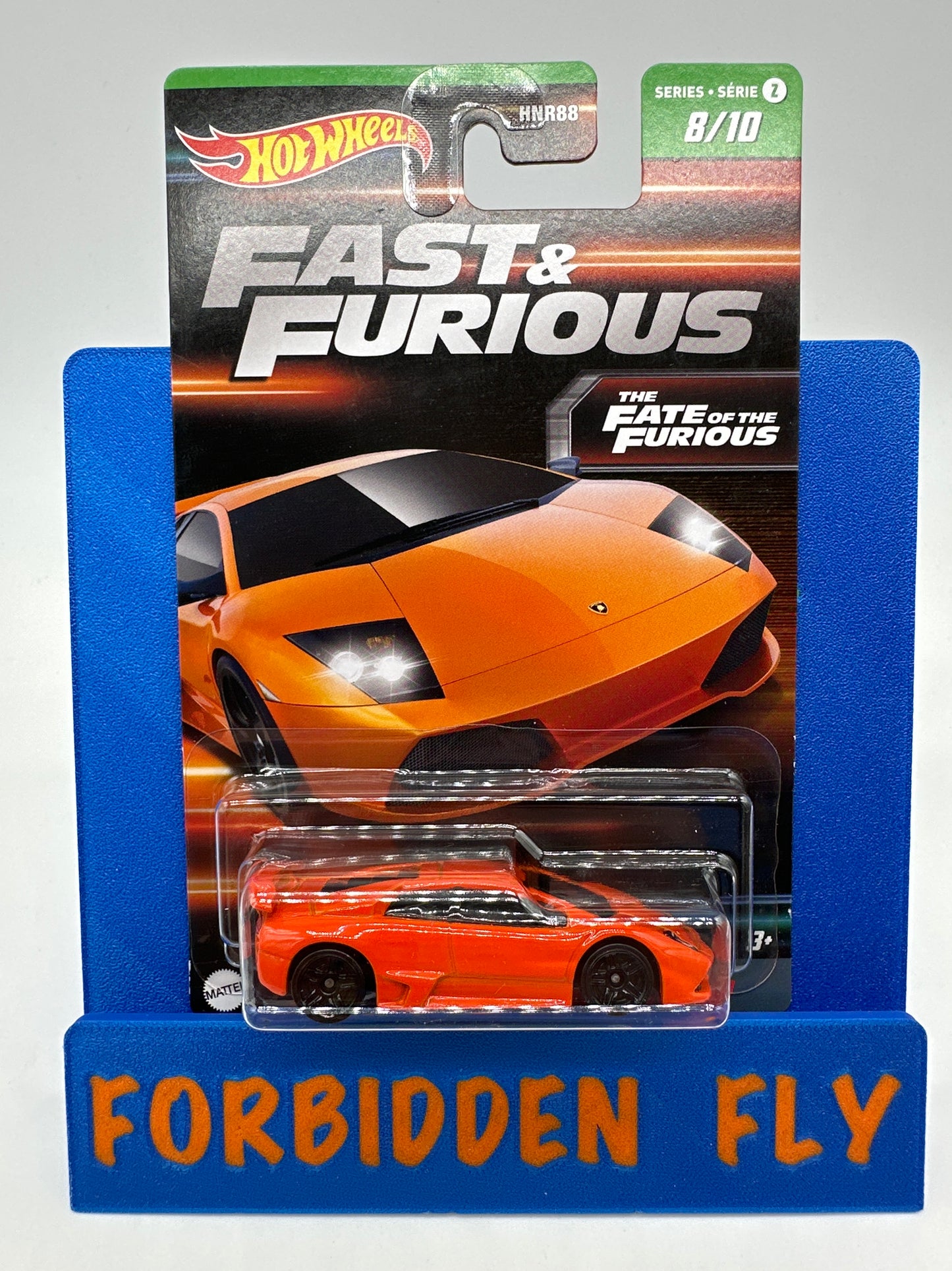 Hot Wheels 2023 Walmart Exclusive Mainline - Fast & Furious Green Card Series 2 #8/10 - Lamborghini Murcielago