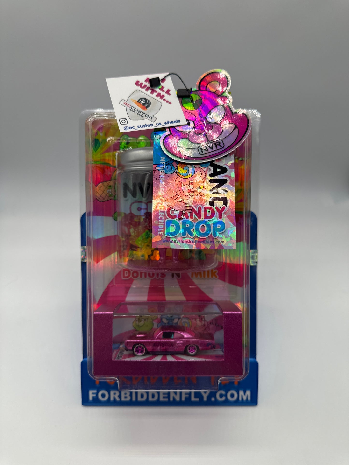 NVRLand Collectibles - 2023 WhatNot Candy Drop Release Car - 1969 Dodge Coronet Super Bee - Donuts N’ Milk - SRT Jovita - CHASE