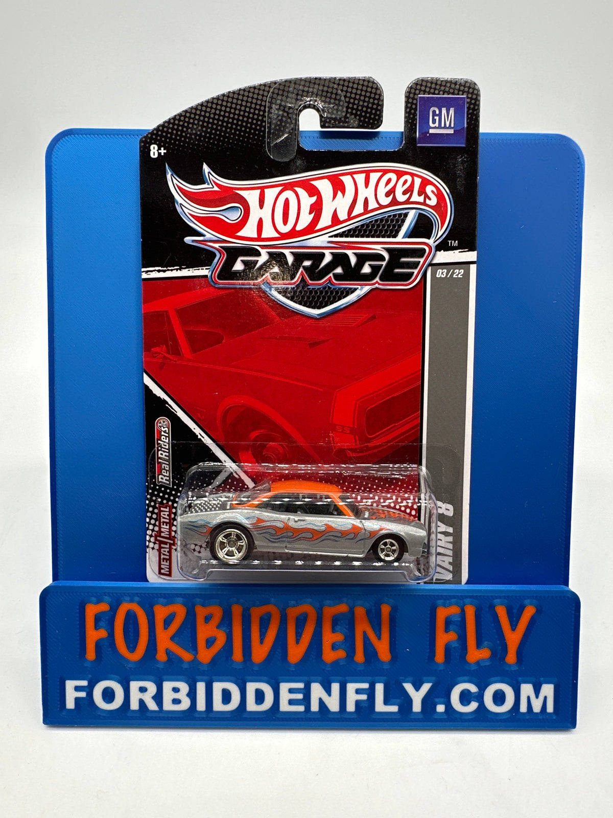 Hot Wheels Premium - HW Garage Series (GM) - Silver Vairy 8 (#3/22)