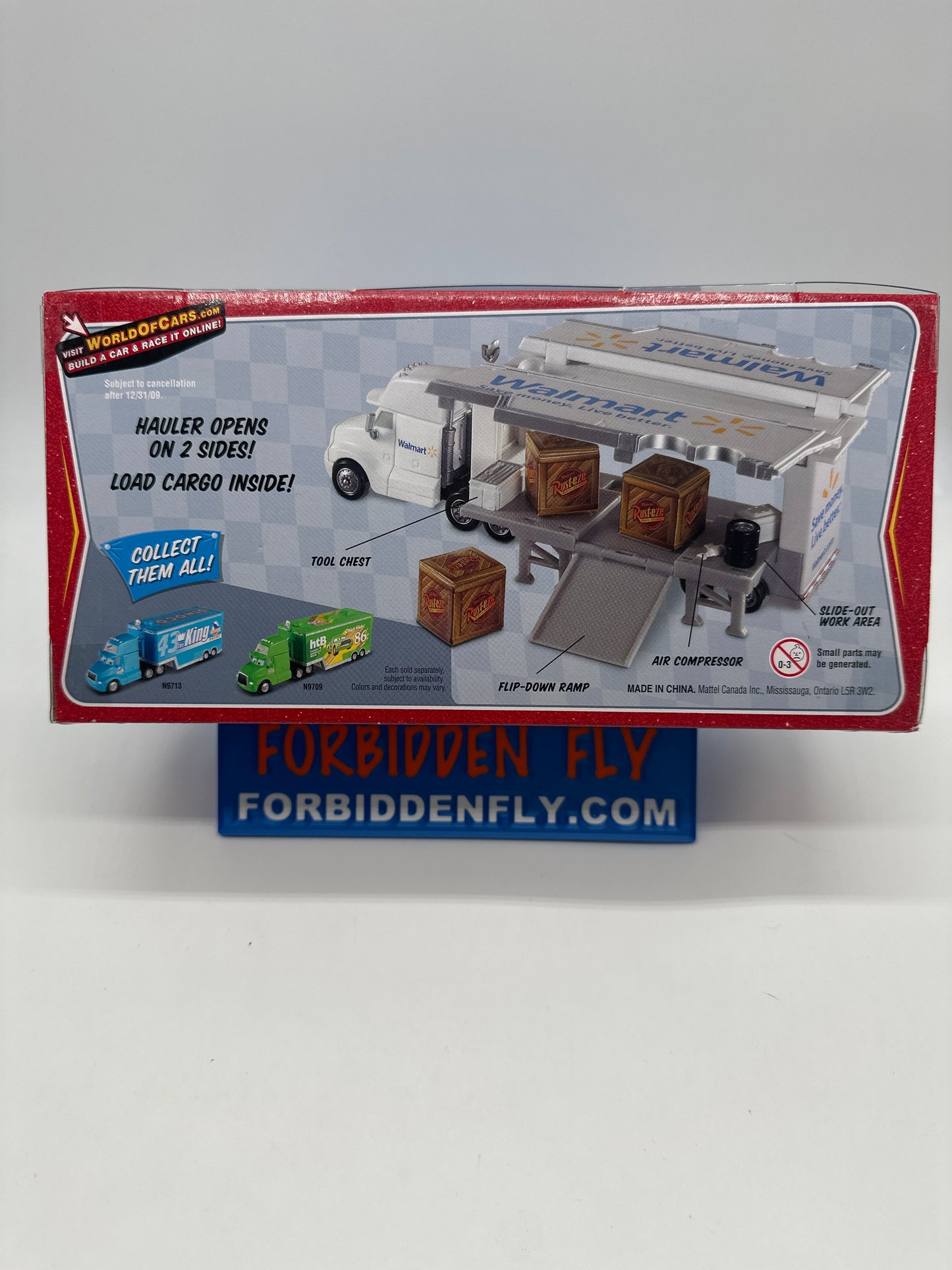 Disney Pixar Cars Movie - Race O Rama Series - Walmart Exclusive Wally Hauler (Open and Load)