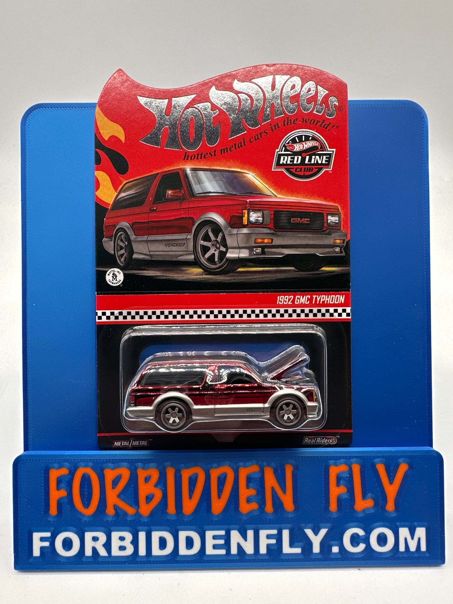 Hot Wheels RLC Red Line Club - 2025 Release - 1992 GMC Typhoon - Red