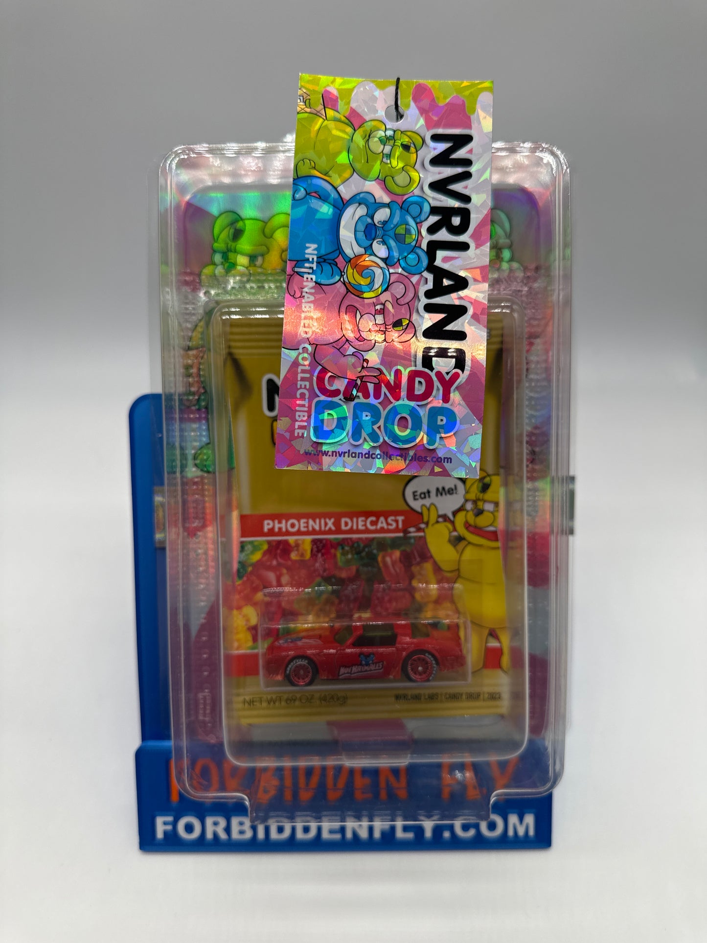 NVRLand Collectibles - 2023 WhatNot Candy Drop Release Car - 1977 Pontiac Firebird - Phoenix Diecast - Hot Raymales