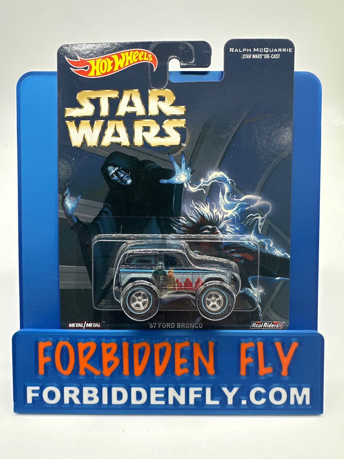 Hot Wheels Pop Culture Premium - Star Wars Ralph McQuarrie Series Single - Darth & Luke ‘67 Ford Bronco