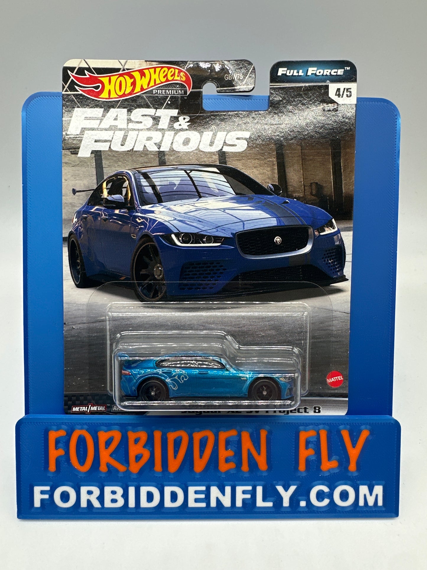 Hot Wheels Premium - Fast & Furious - Full Force Series #4/5 - Jaguar XE SV Project 8