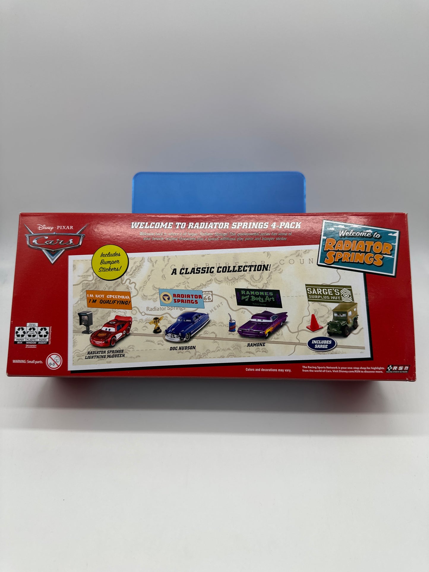 Disney Pixar Cars Movie - Welcome To Radiator Springs 4 Car Pack