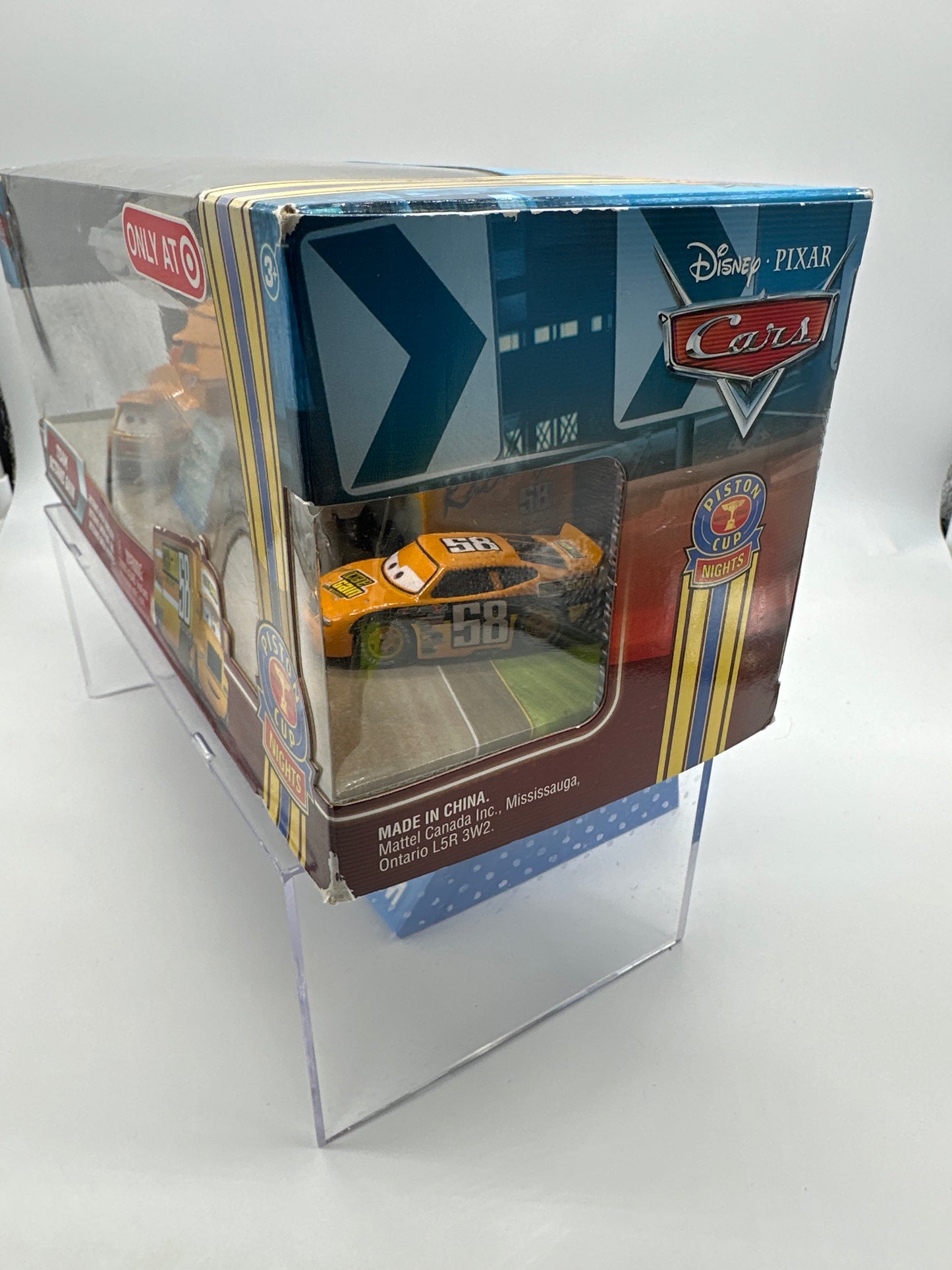 Disney Pixar Cars Movie - Piston Cup Nights - Team Octane Gain Hauler, Racer, and Pitty Multipack Set