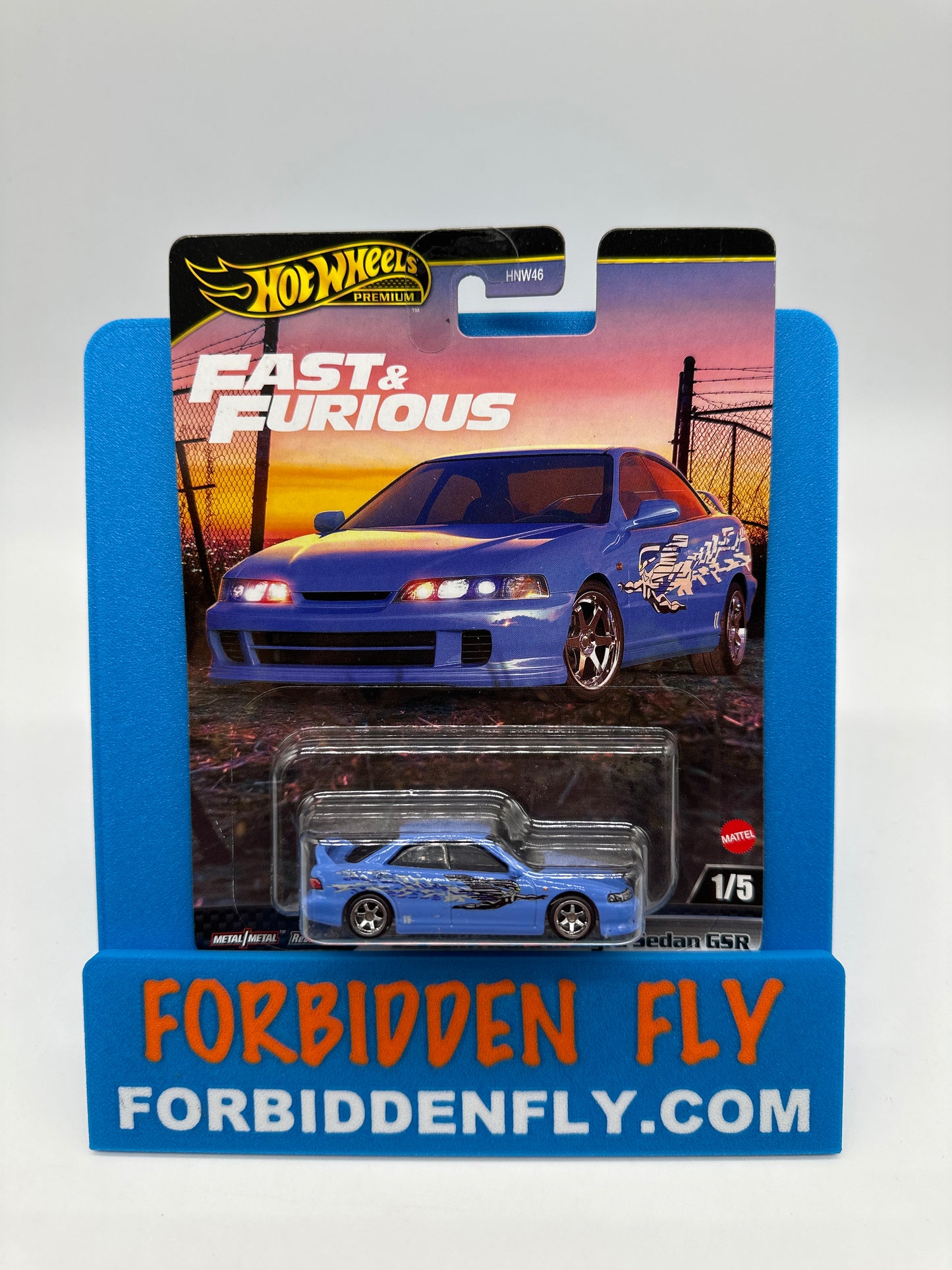 Hot Wheels Premium - Retro Entertainment Fast & Furious 2024 Mix G Set of 5