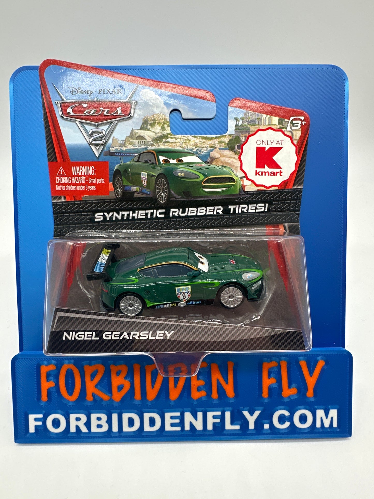 Disney Pixar Cars Movie - K Mart Exclusive - Nigel Gearsley with Synthetic Rubber Tires