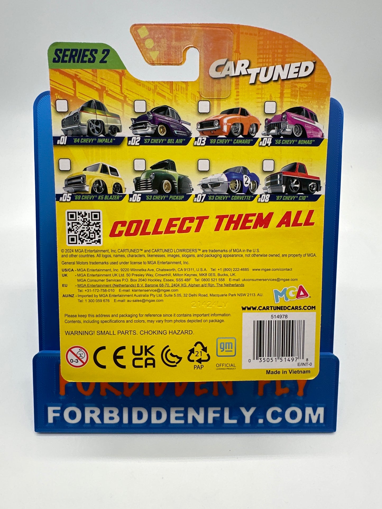 CarTuned - Series 2 Regular Retail Release #06 - Green/Black ‘53 Chevy Pickup