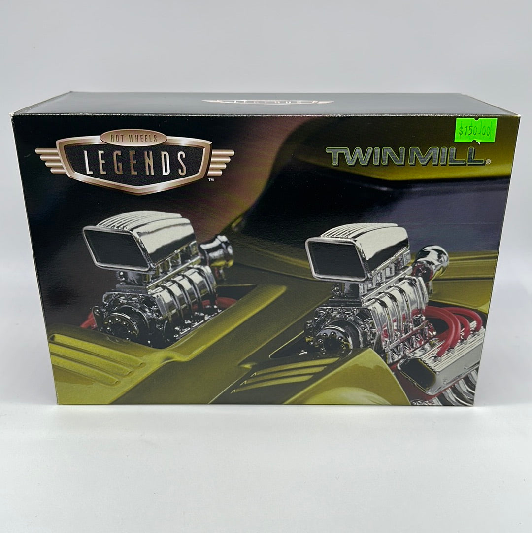 Hot Wheels Legends Series Exclusive Twin Mill Large Scale and Mini