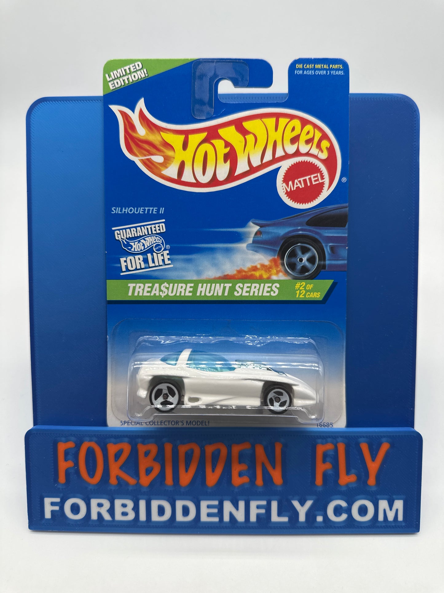 Hot Wheels Regular Treasure Hunt - 1997 (#2/12) - Silhouette II