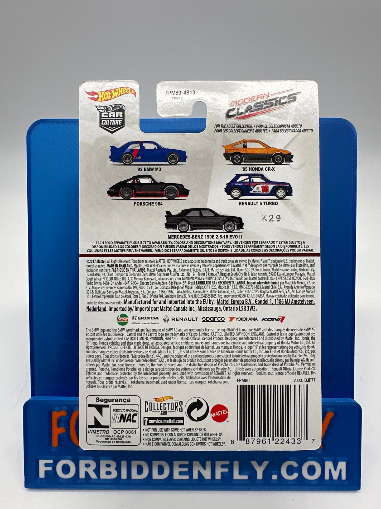 Hot Wheels Car Culture Premium - Modern Classics Series 1 - #2/5 - 85’ Honda CR-X