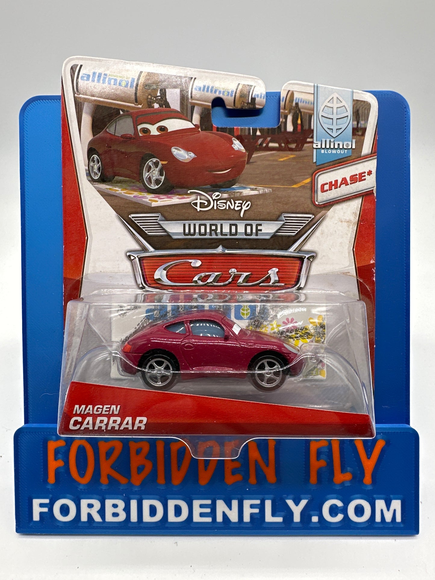 Disney Pixar Cars Movie - Allinol Blowout Series - Chase Magen Carrar