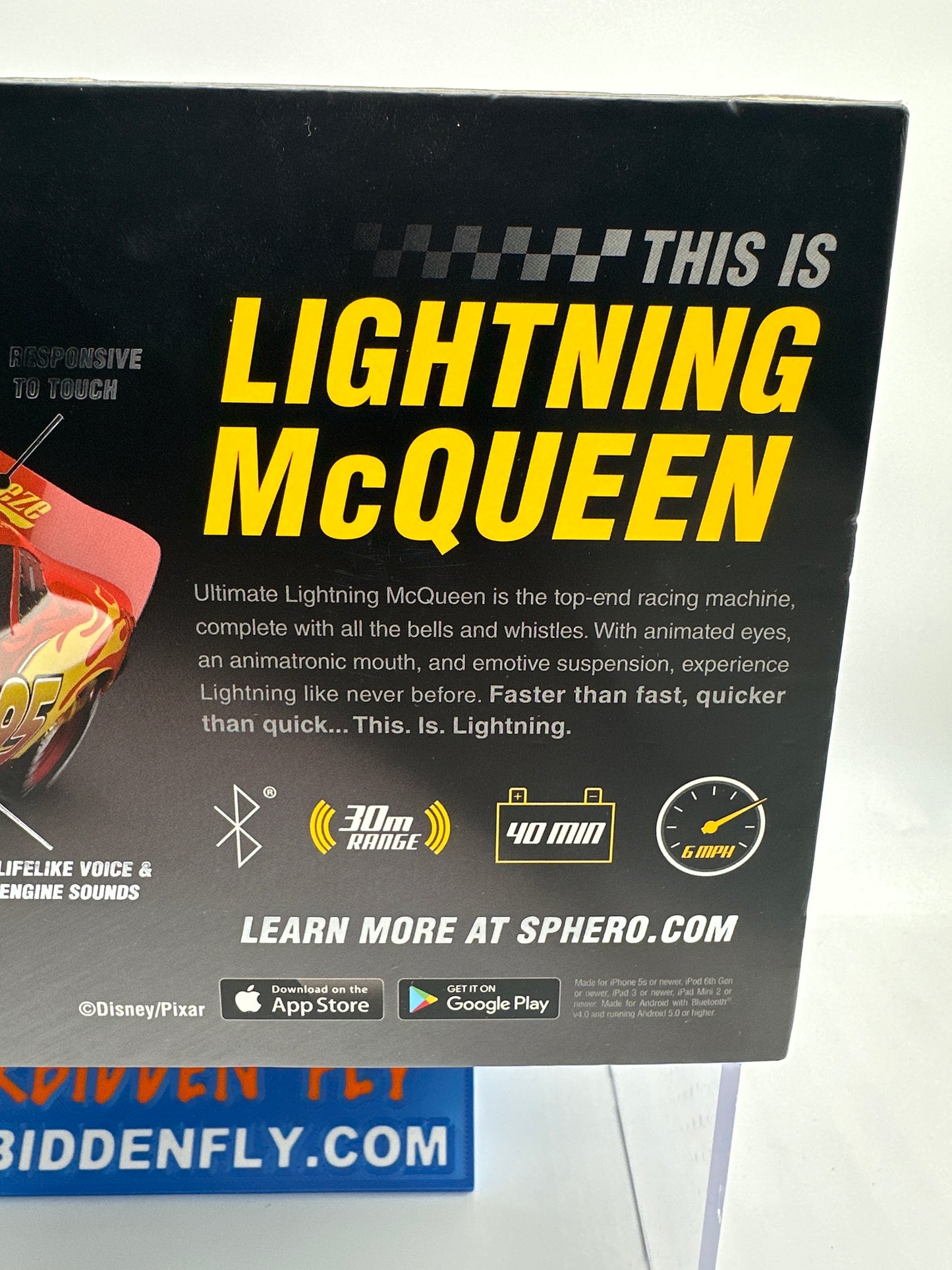 Disney Pixar Cars Movie - Sphero Ultimate Lightning McQueen (Interactive App Contolled) Deluxe Playset
