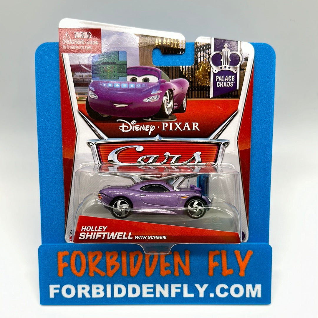 Disney Pixar Cars Movie - Palace Chaos Series - Holley Shiftwell with Screen