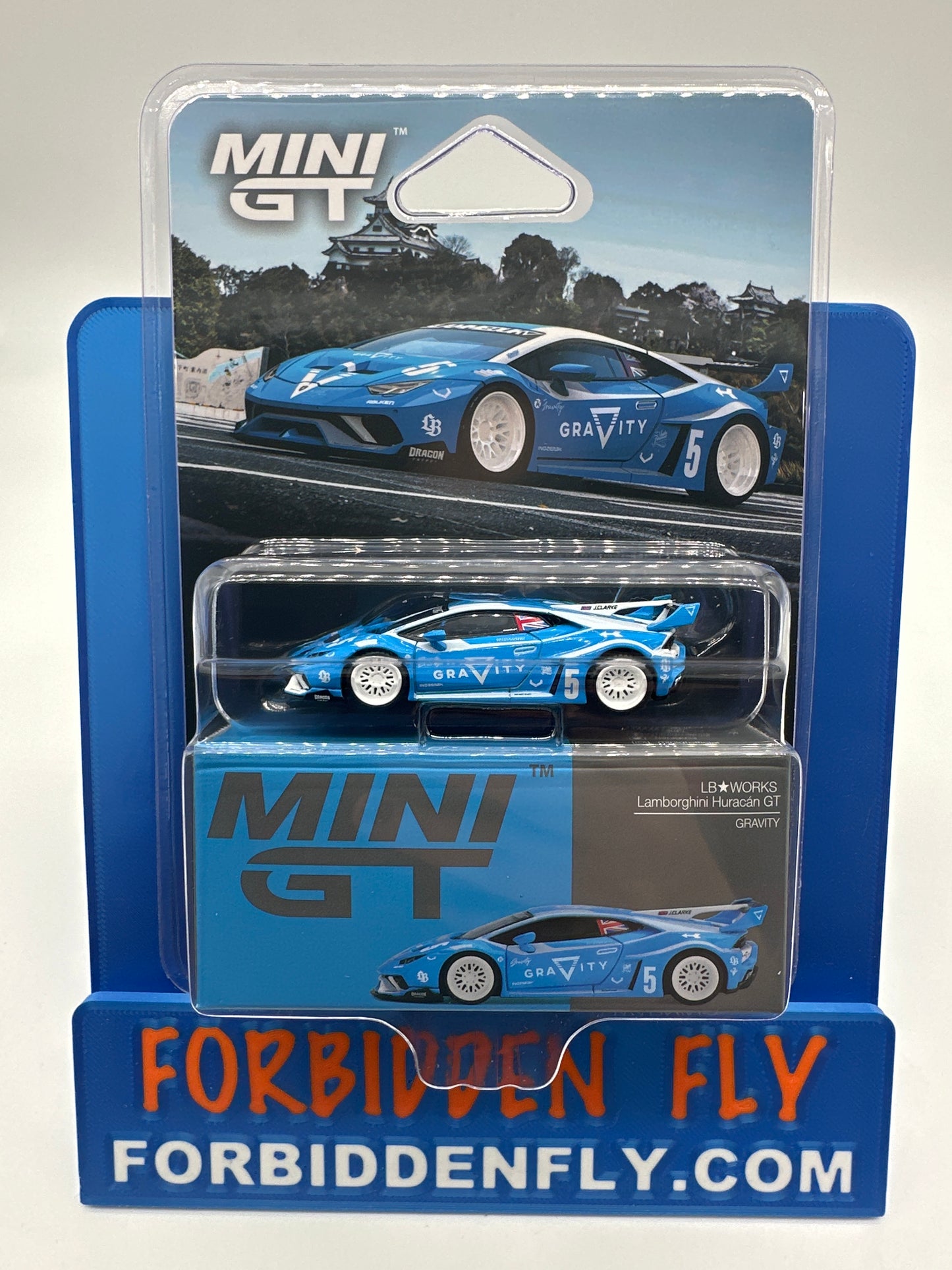 Mini GT Regular Release #1055 - LB WORKS Lamborghini Huracan GT (Gravity)