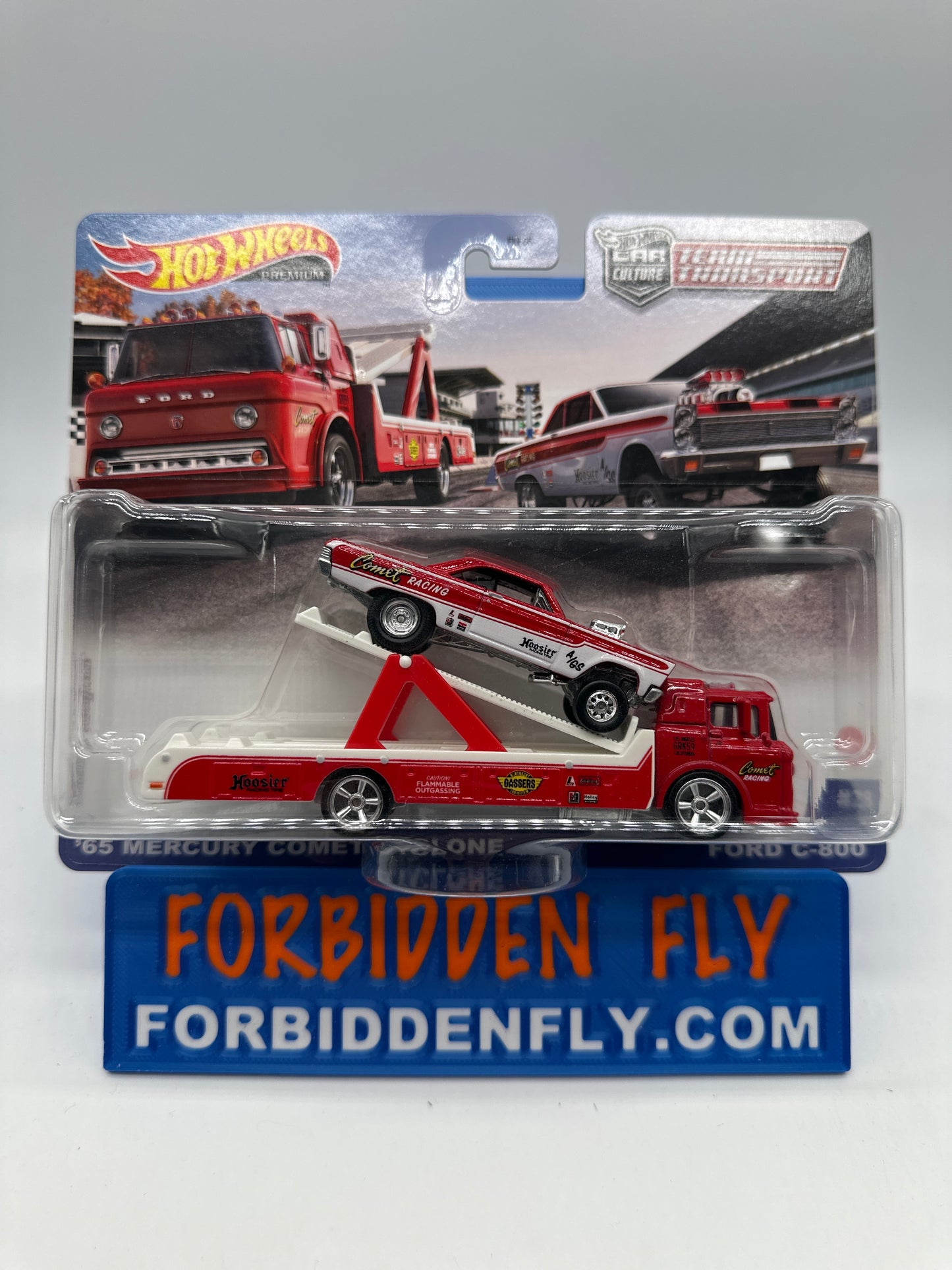 Hot Wheels Car Culture Team Transport - #28 ‘65 Mercury Comet Cyclone & Ford C-800