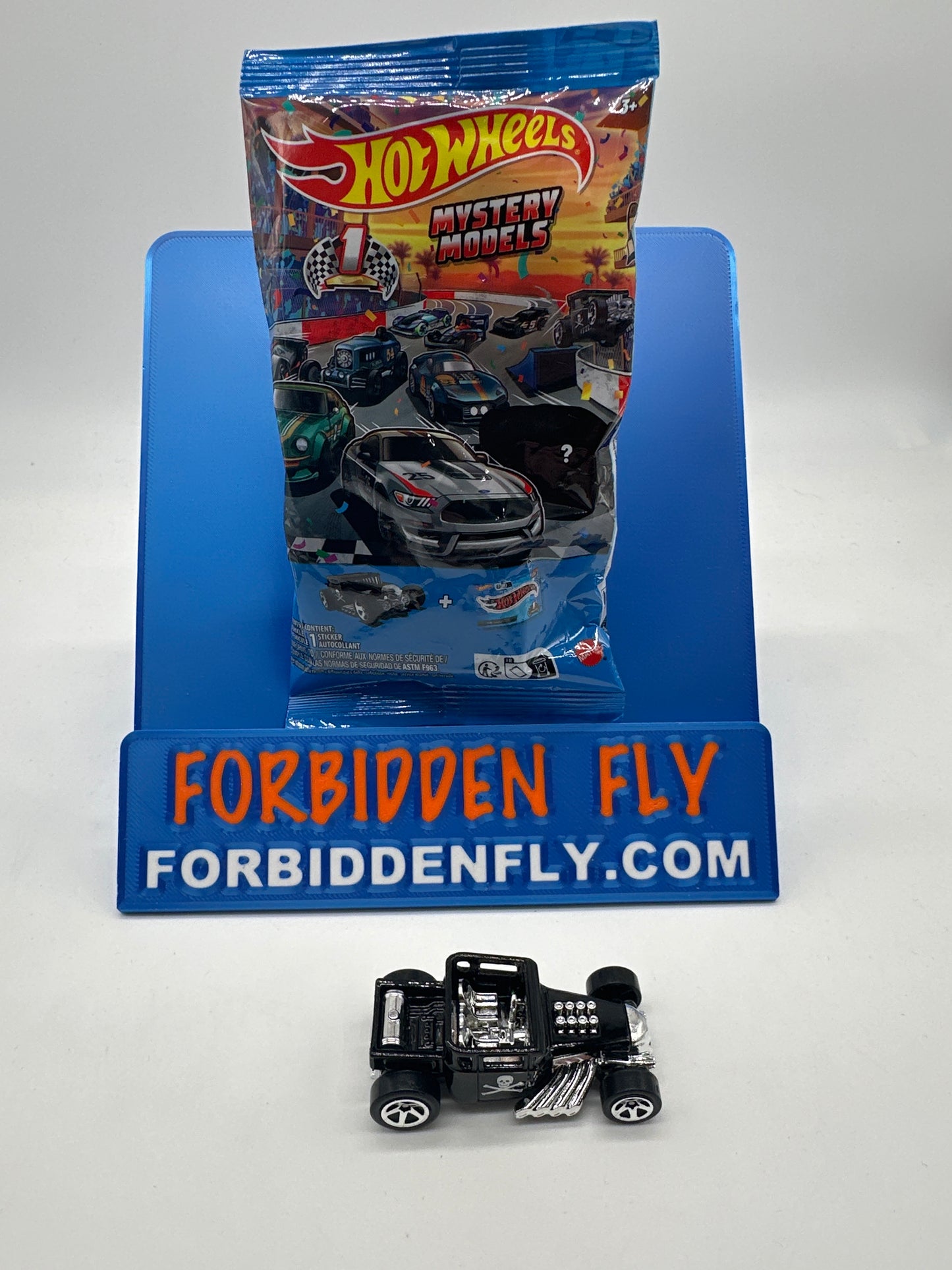 Hot Wheels 2026 Mystery Models Baggie - Series 1 #4 - Black Bone Shaker