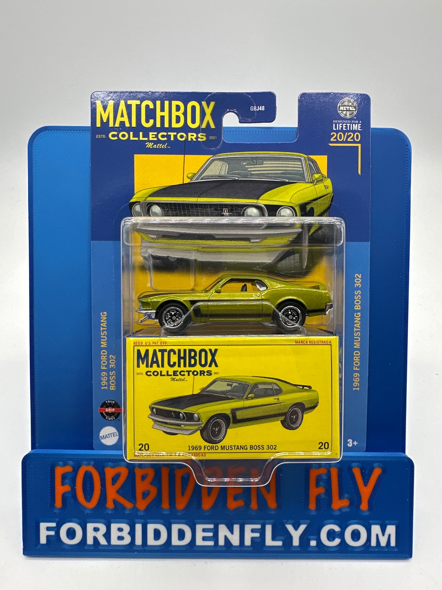 Matchbox Collectors 2024 - #20/20 - 1969 Ford Mustang Boss 302 - Green