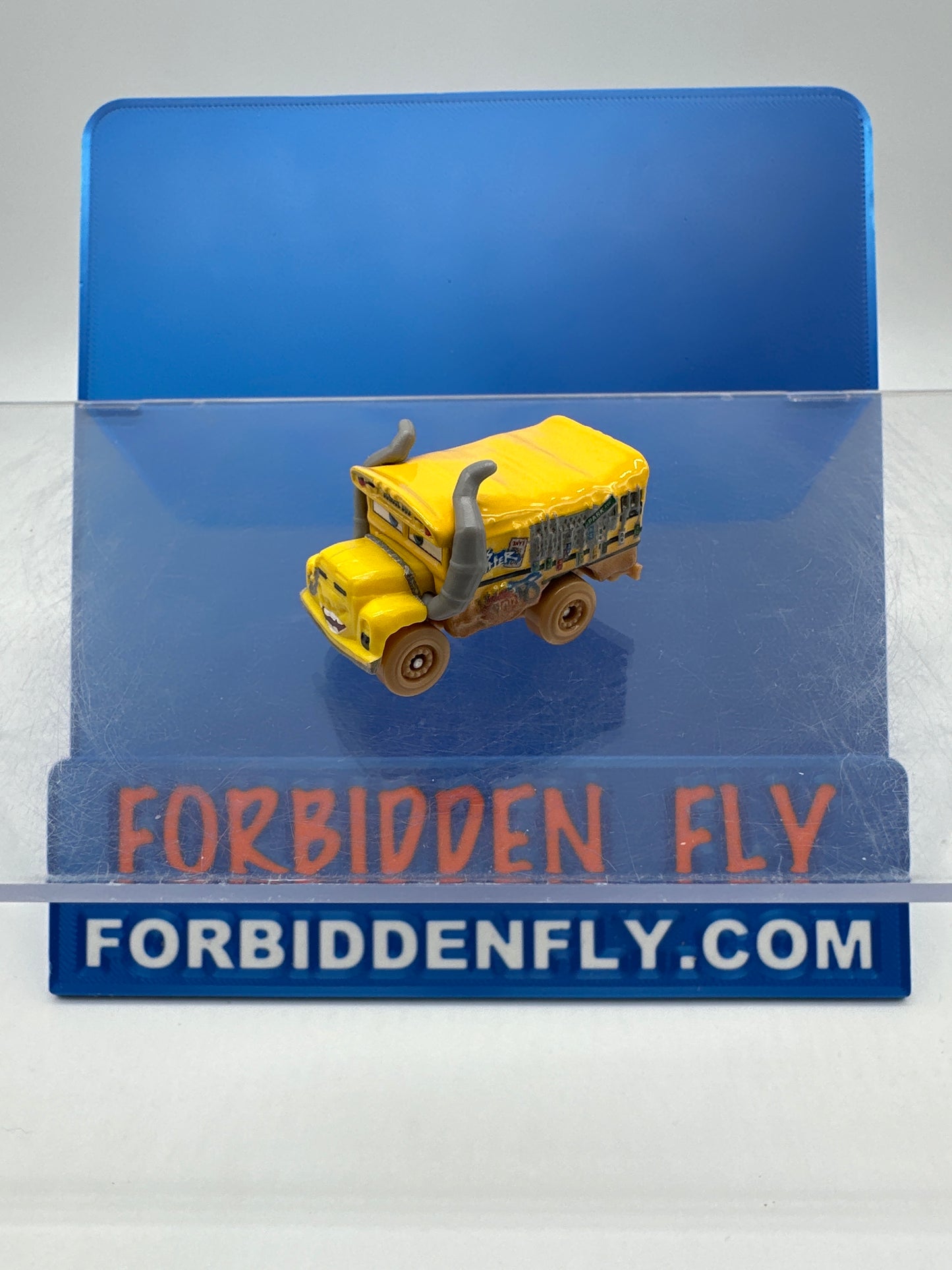 Disney Pixar Cars Movie Metal Mini Racers - Thunder Hollow Demo Derby Muddy Miss Fritter (Loose)