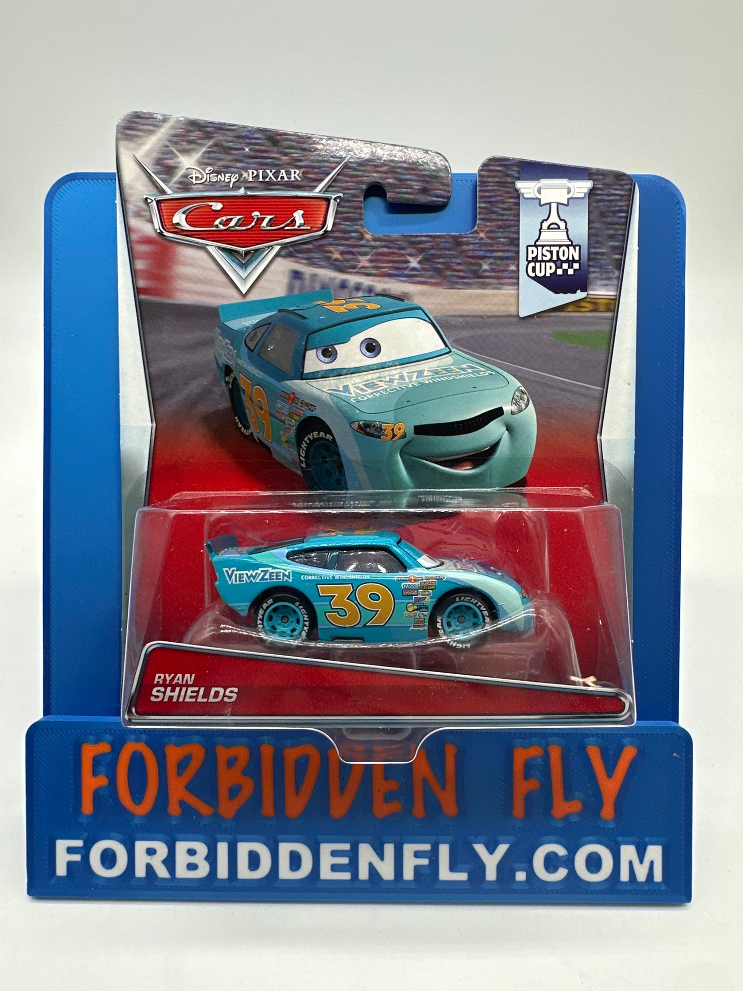Disney Pixar Cars Movie - Piston Cup Series - Ryan Shields (ViewZeen #39)