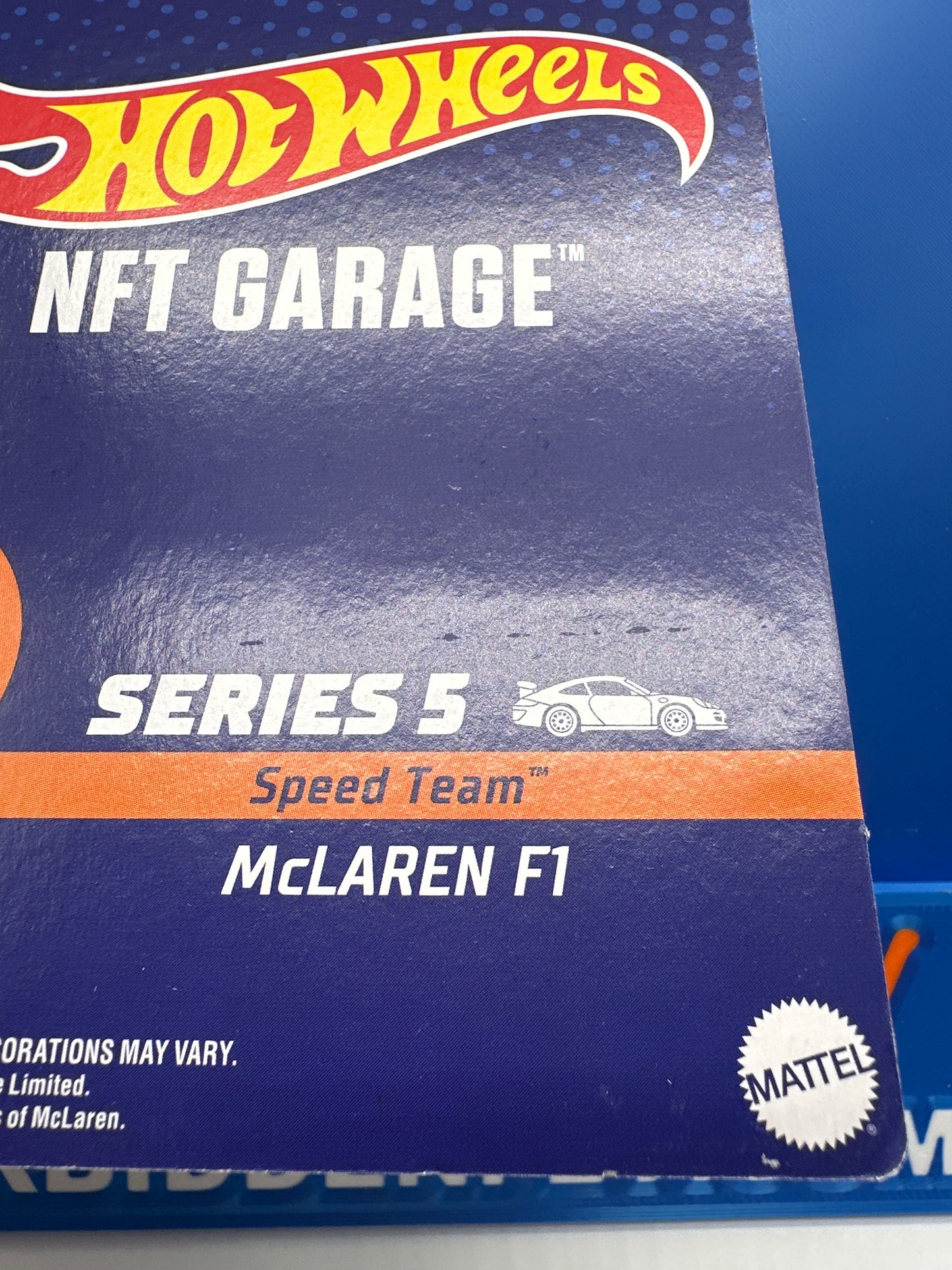 Hot Wheels NFT Series 5 - Speed Team - McLaren F1