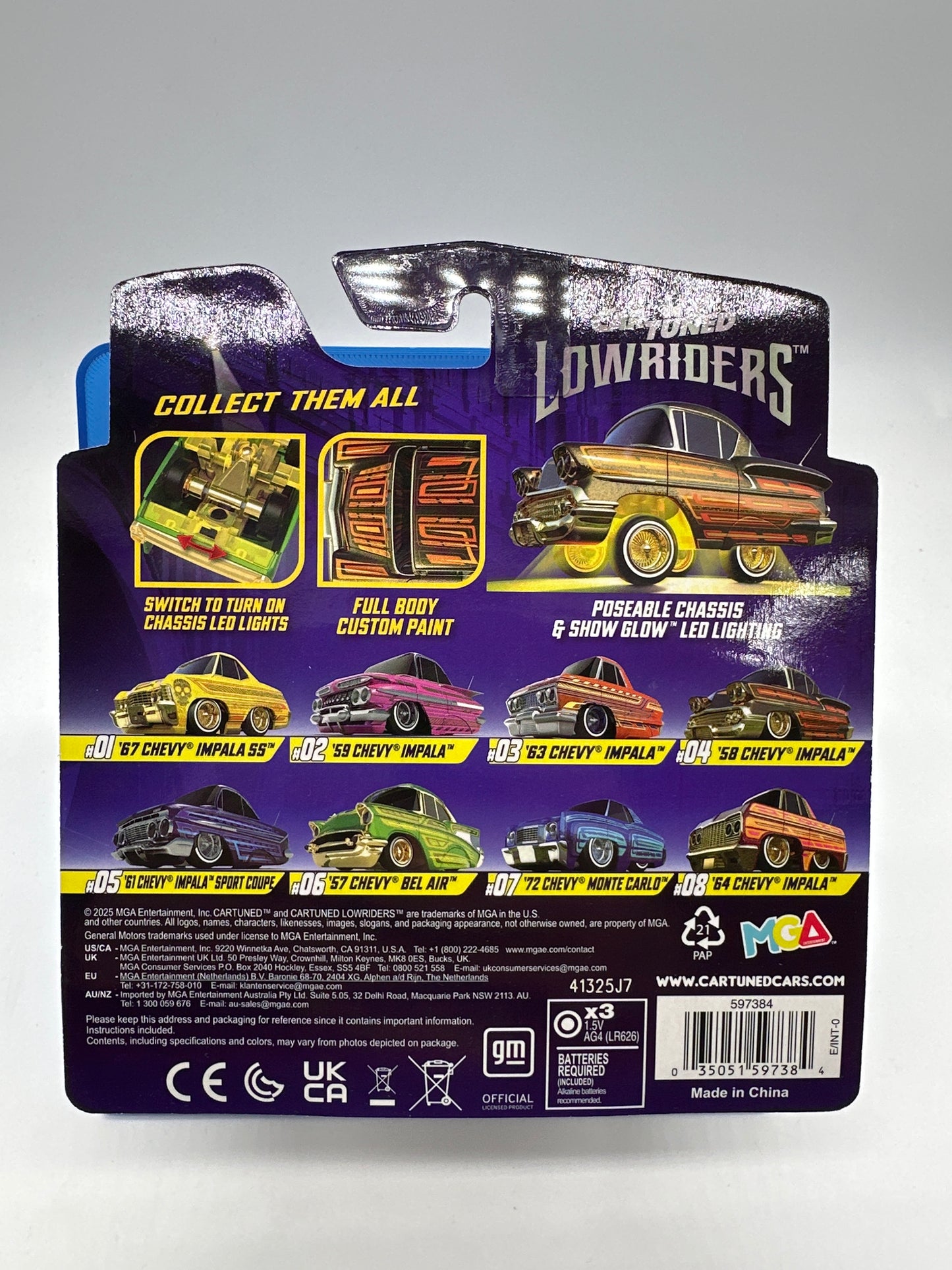 CarTuned - Lowriders Series 1 - #04 - ‘58 Chevy Impala