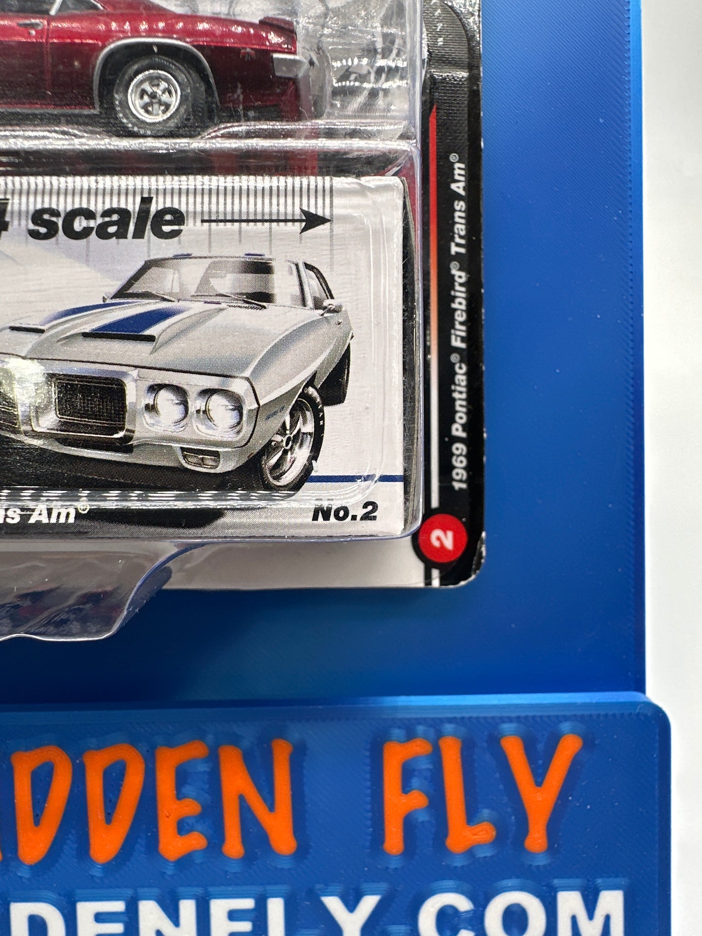 Auto World Vintage Muscle - 2013 Release 1 - 1969 Pontiac Firebird Trans Am - Ultra Red - Chase