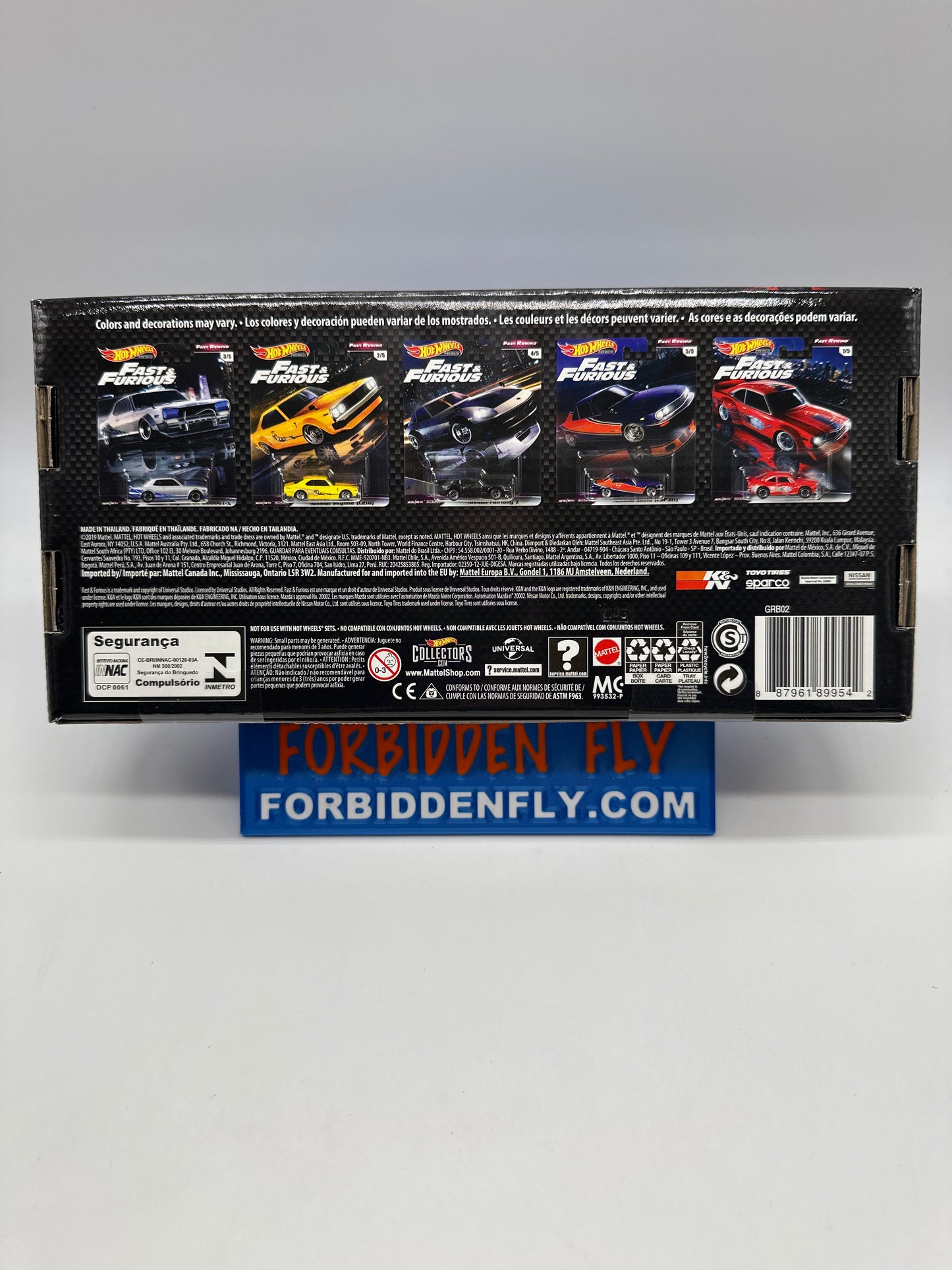 Hot Wheels Premium - Fast & Furious Series - Fast Rewind Boxed Set of 5