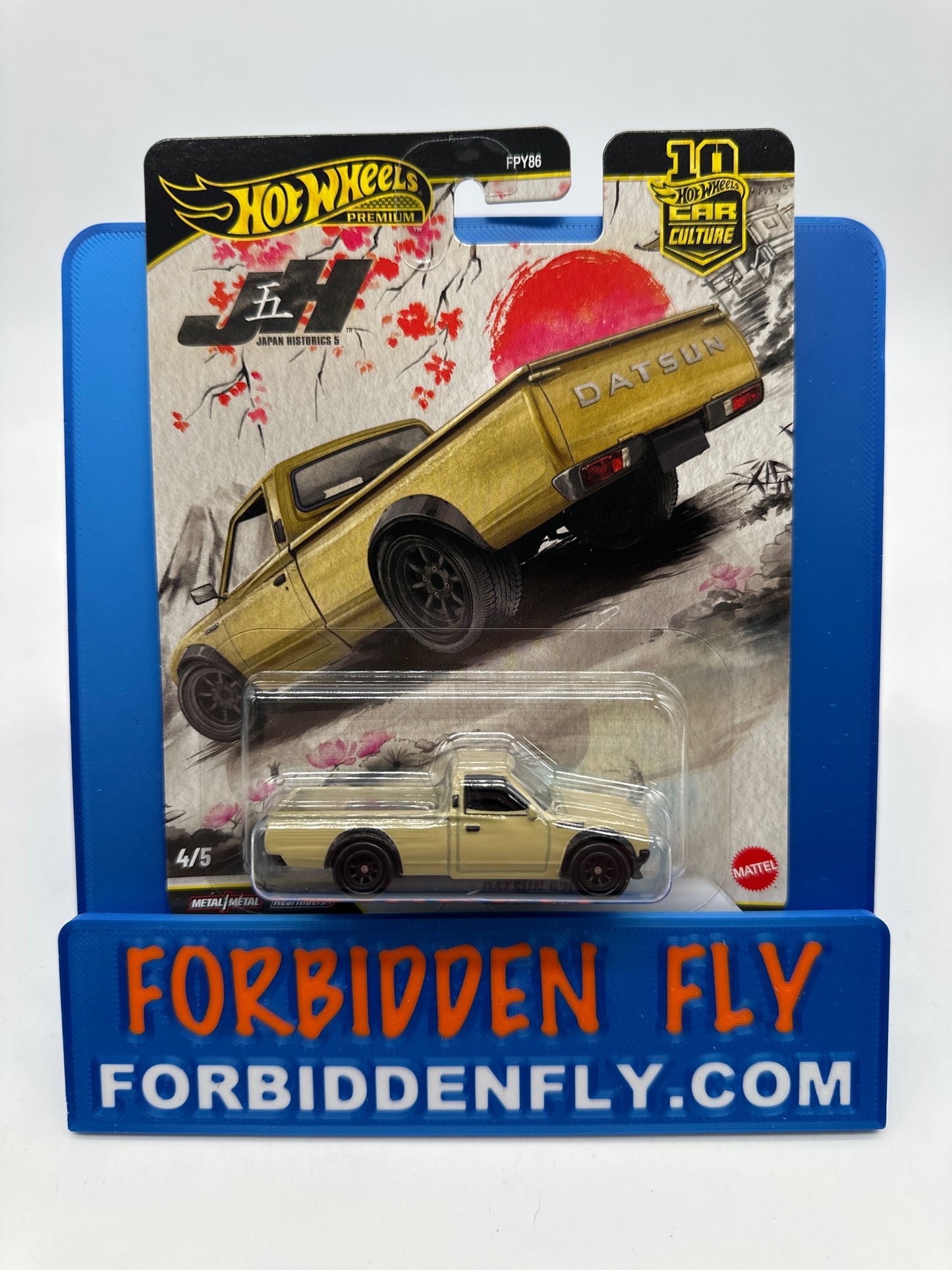 Hot Wheels Car Culture Premium - Japan Historics 5 (JH5) Series Single - #4/5 - Datsun 620