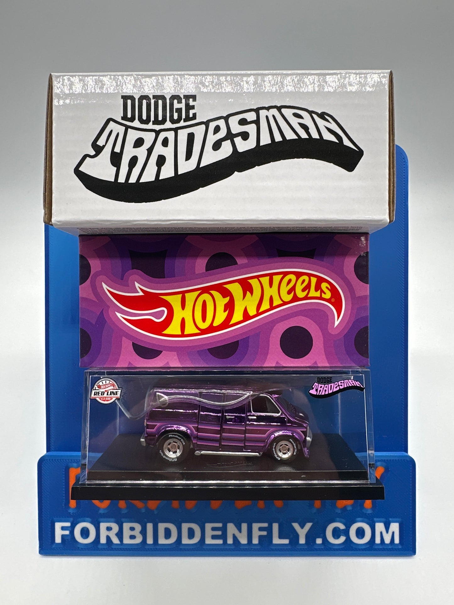 Hot Wheels RLC Red Line Club Release - Purple Dodge Tradesman Van