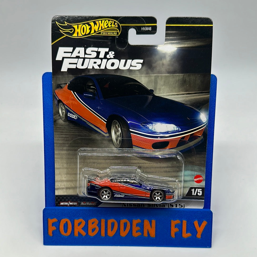 Hot Wheels Premium - 2024 Pop Culture Single - Fast & Furious - #1/5 - Nissan Silvia (S15)