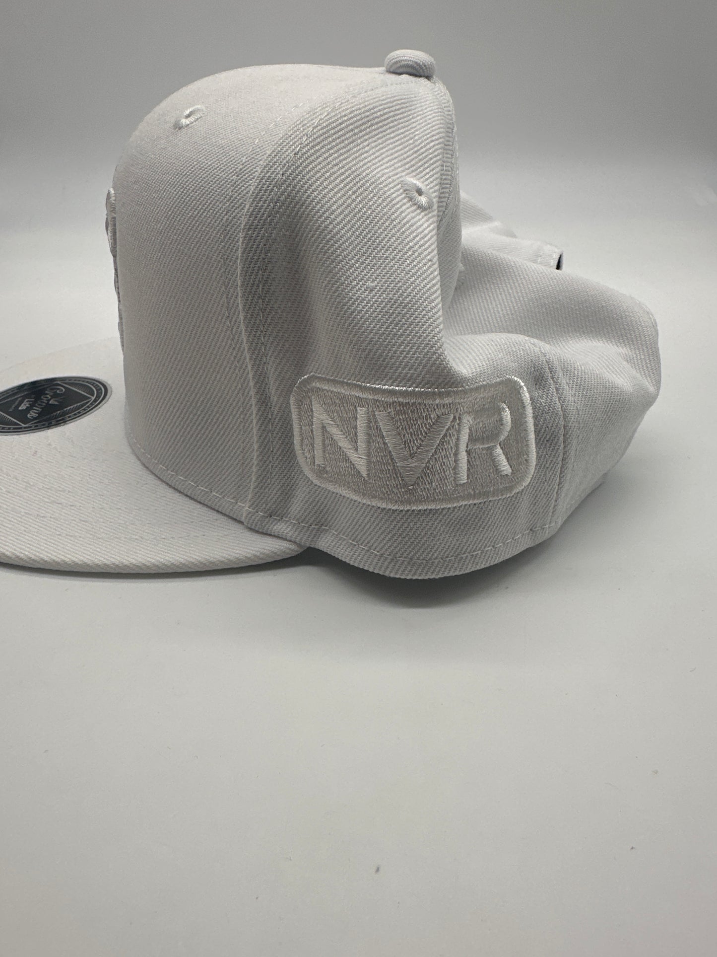 NVRLand Drip - All White Crash Test Gummy Hat (Common)
