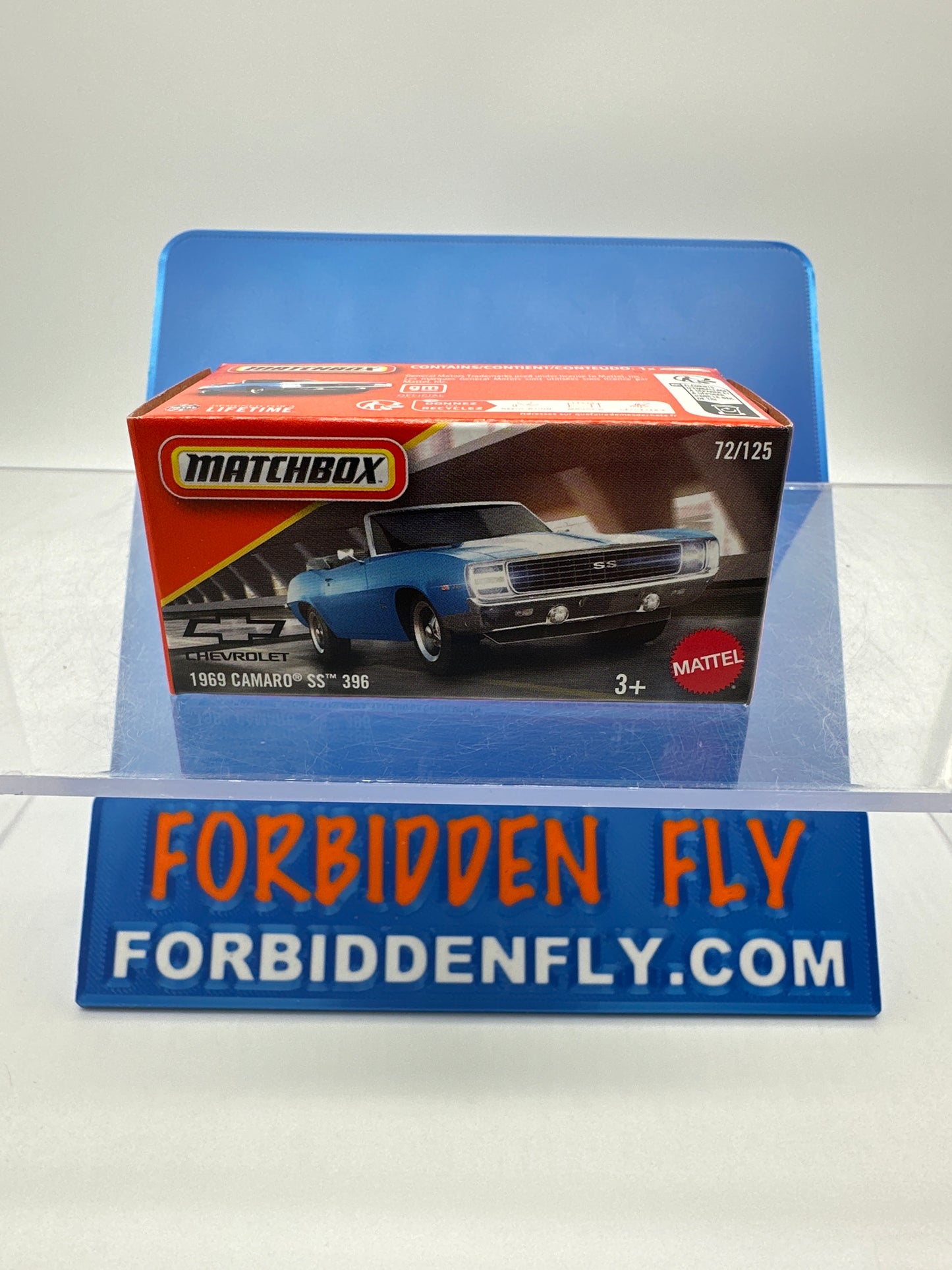 Matchbox Power Grabs 2025 - #72/125 - 1969 Camaro SS - Blue
