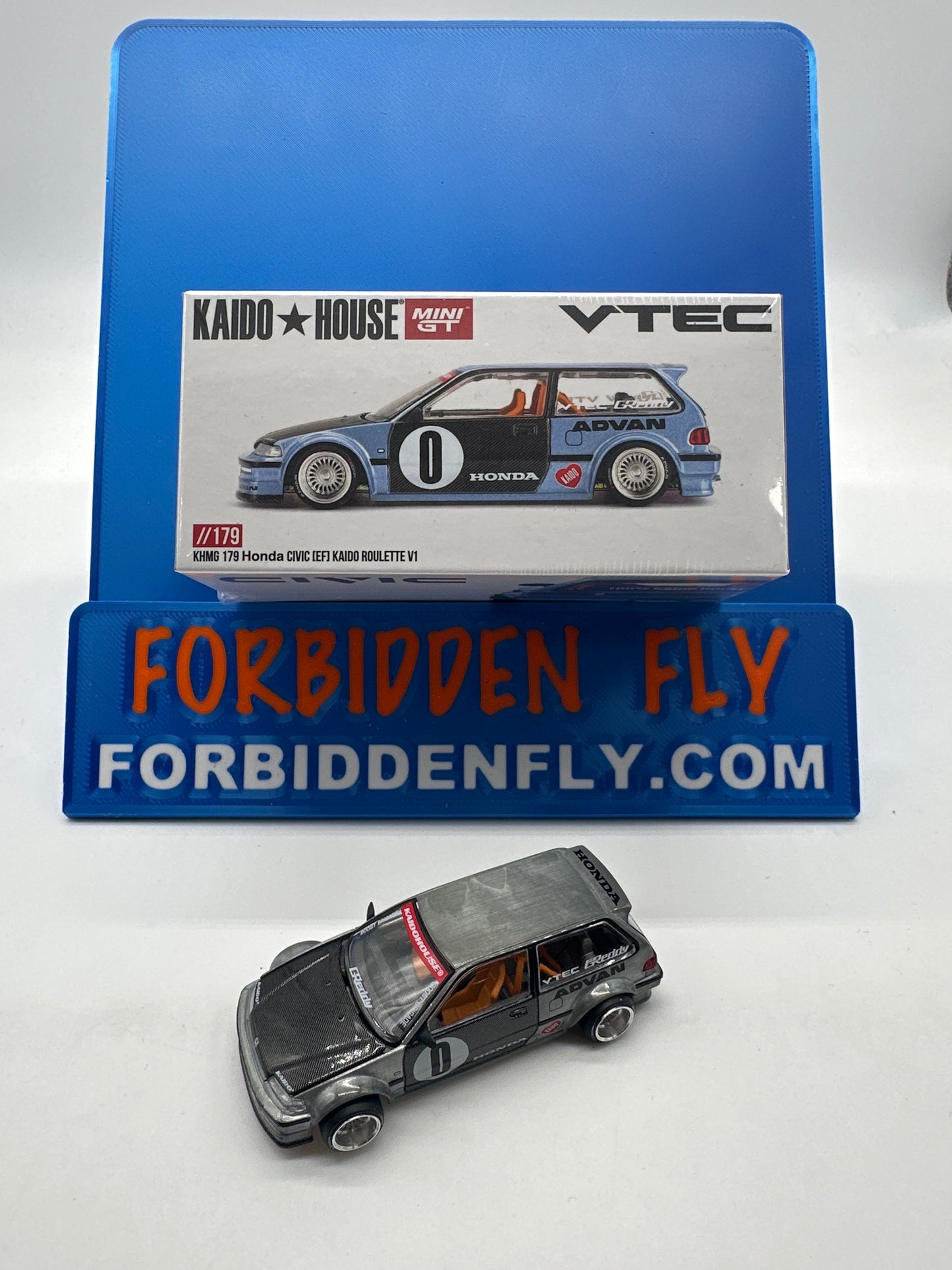 Kaido House (x MiniGT) - Chase #179 - Honda Civic (EF) Kaido Roulette V1