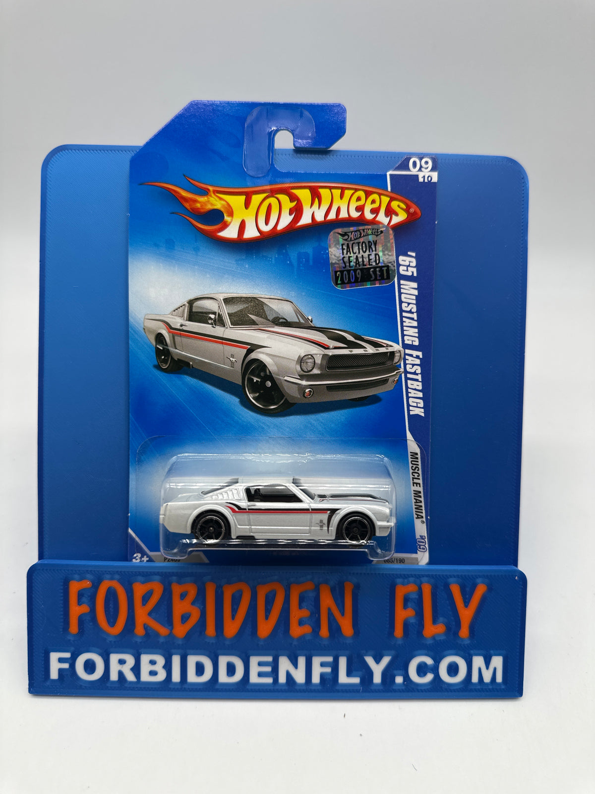 Hot Wheels Mainline - 2009 Factory Stickered - Muscle Mania Series - ‘65 Mustang Fastback - Lot Of 2