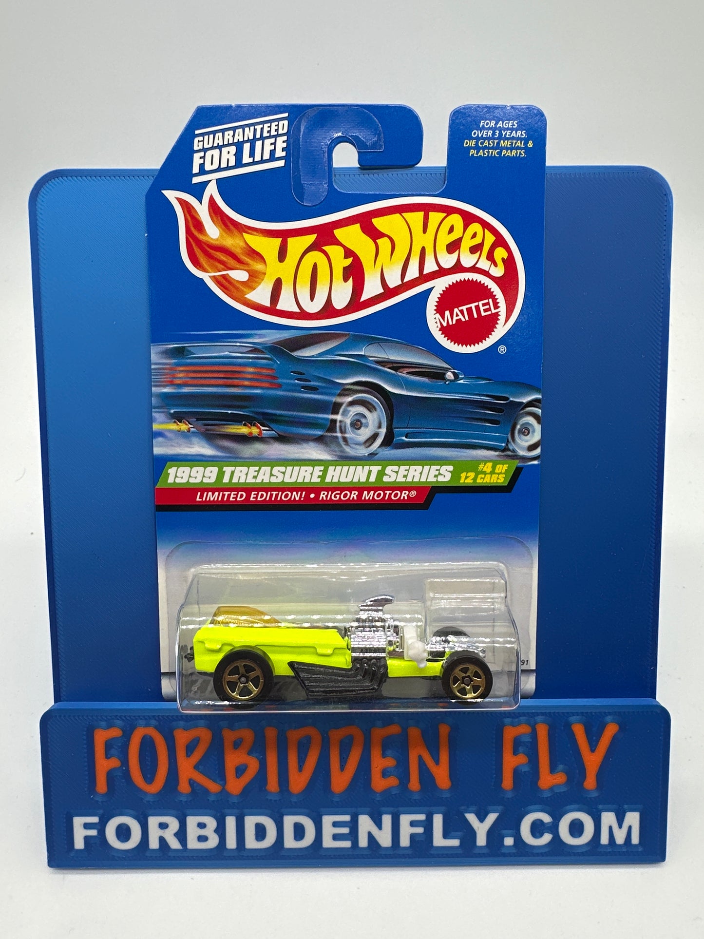 Hot Wheels Regular Treasure Hunt - 1999 (#4/12) - Rigor Motor