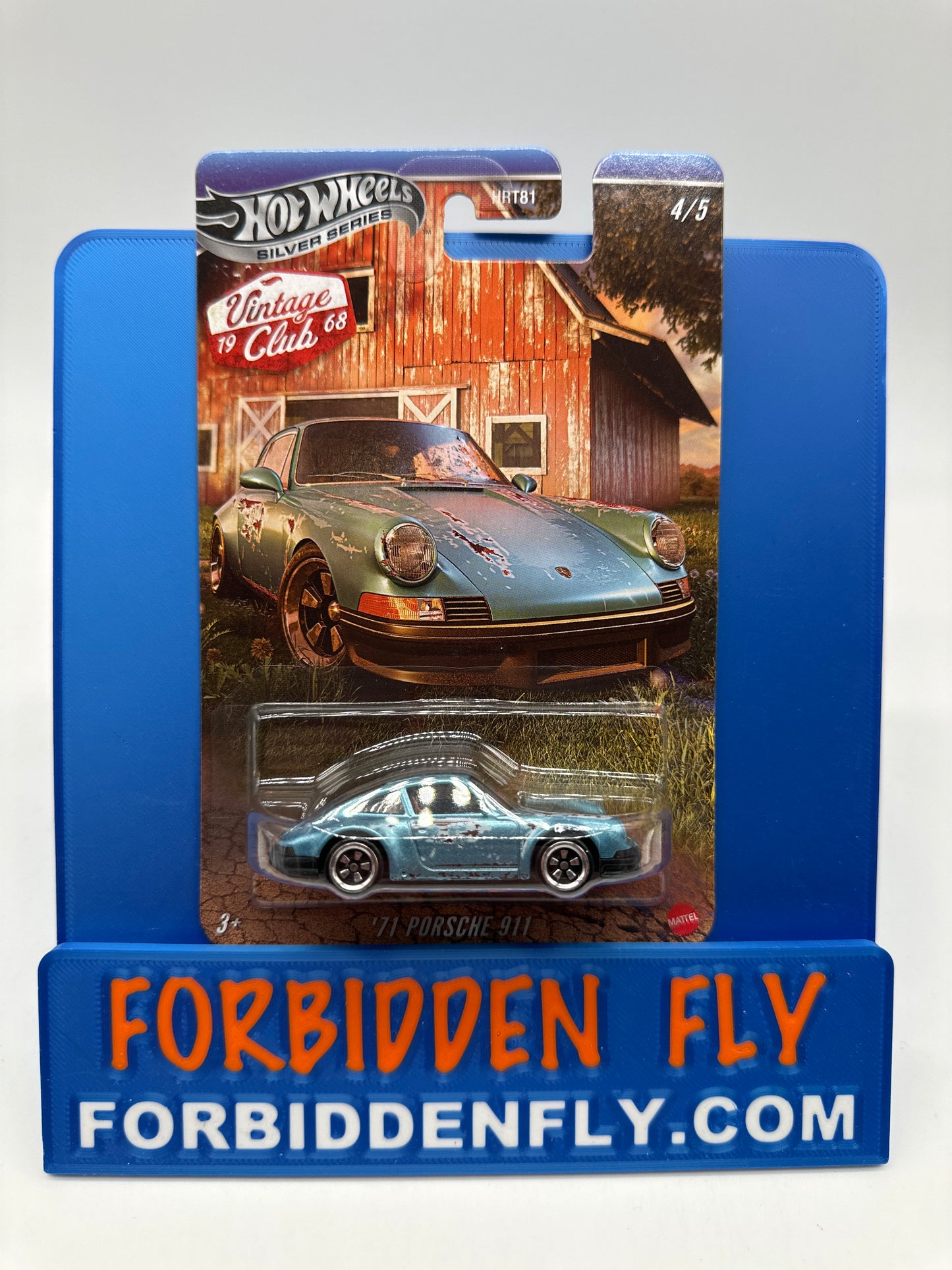 Hot Wheels Silver Series 2026 - 1968 Vintage Club Series #4/5 - ‘71 Porsche 911 - Single Car