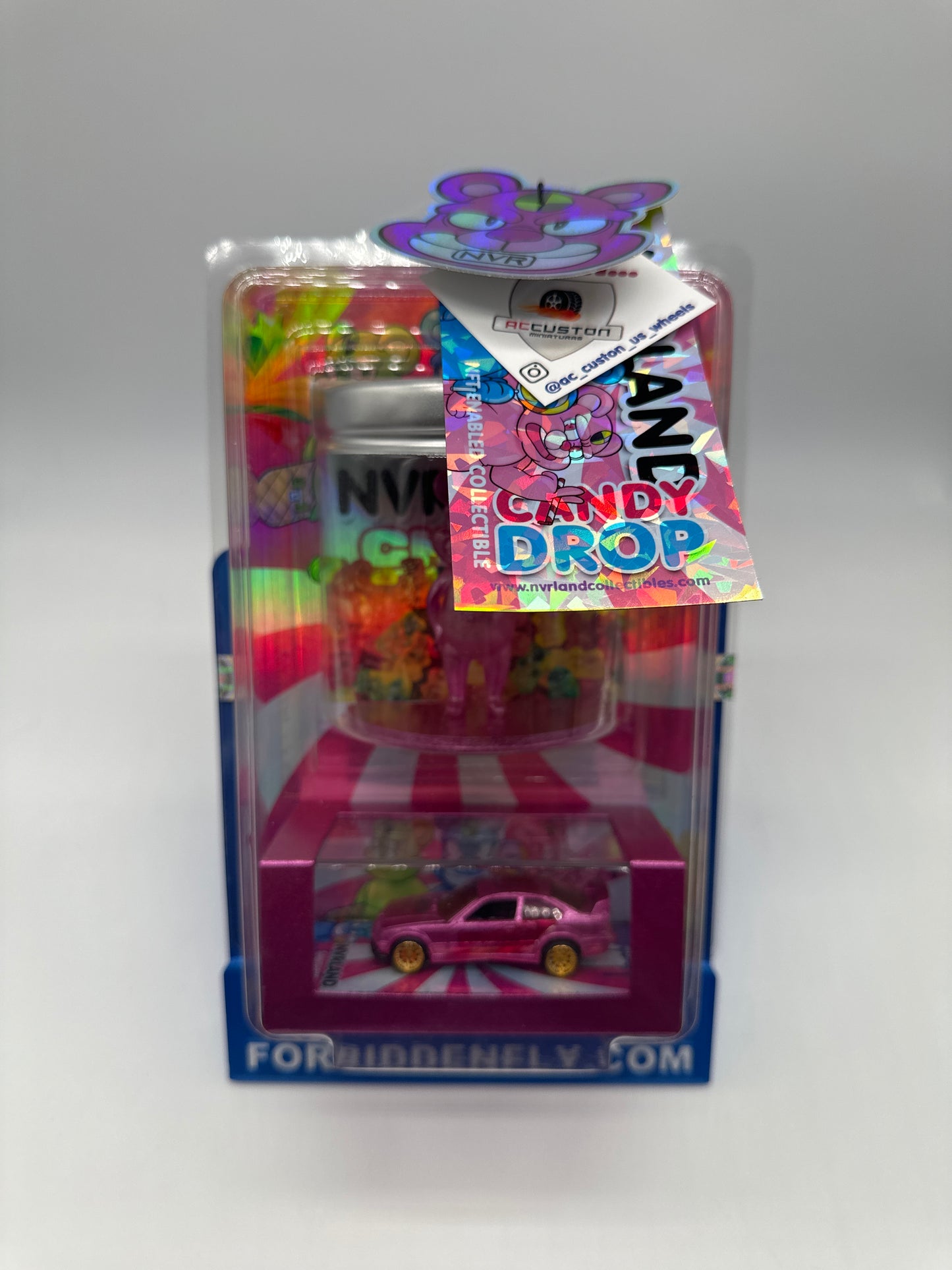 NVRLand Collectibles - 2023 WhatNot Candy Drop Release Car - 1994 BMW M3 GTR - Sawfam - SawTarts - CHASE