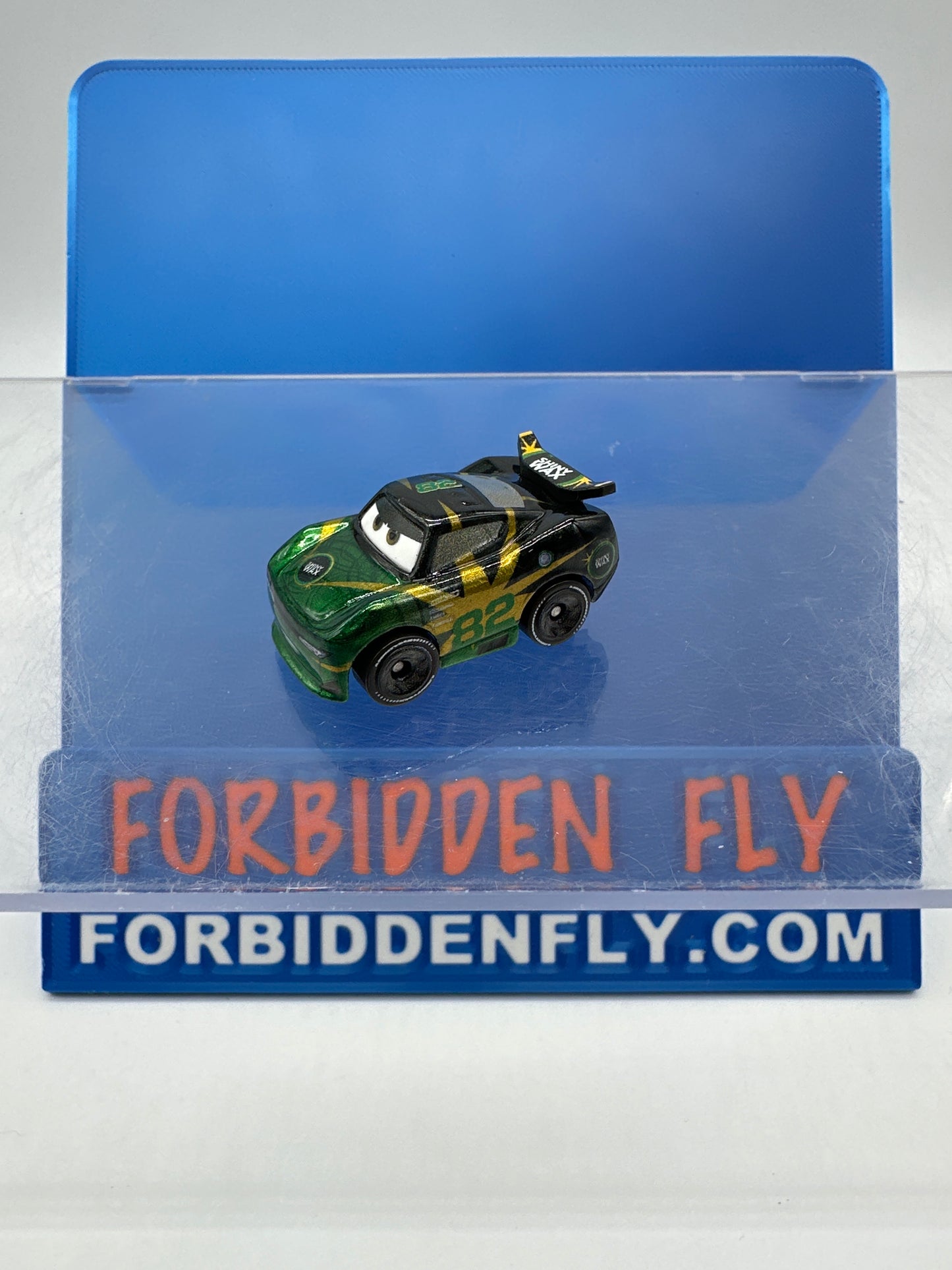 Disney Pixar Cars Movie Metal Mini Racers - Conrad Camber Shiny Wax Next Gen #82 (Loose)