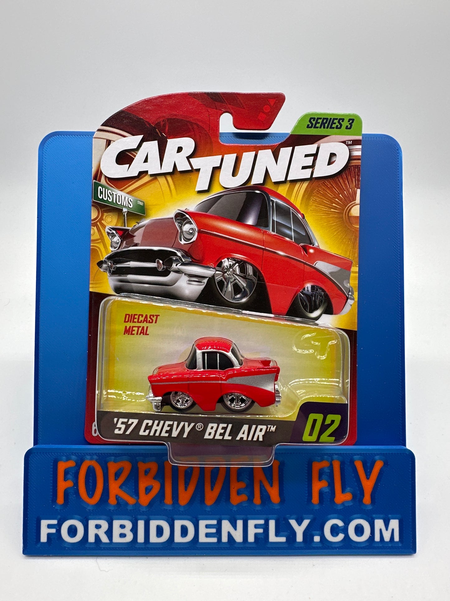 CarTuned - Series 3 Regular Retail Release #02 - Red ‘57 Chevy Bel Air