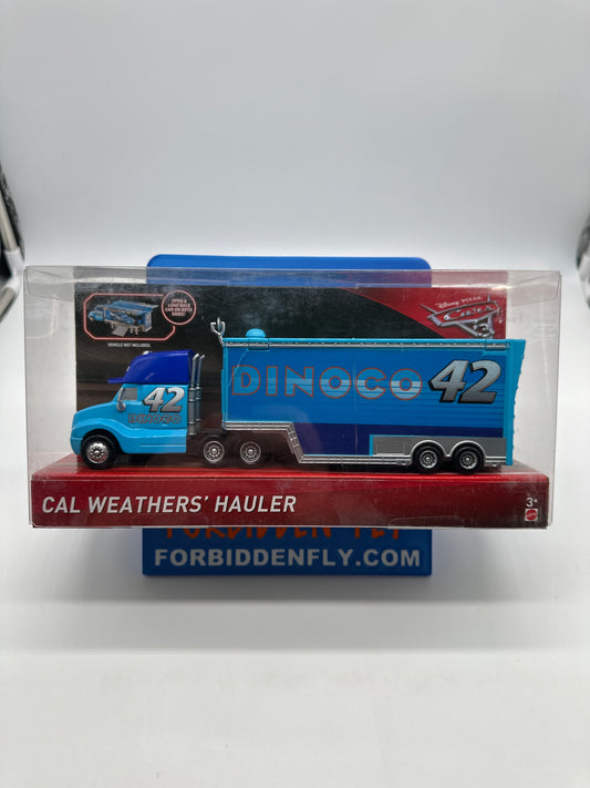 Disney Pixar Cars Movie - Dinoco #42 Cal Weathers Hauler