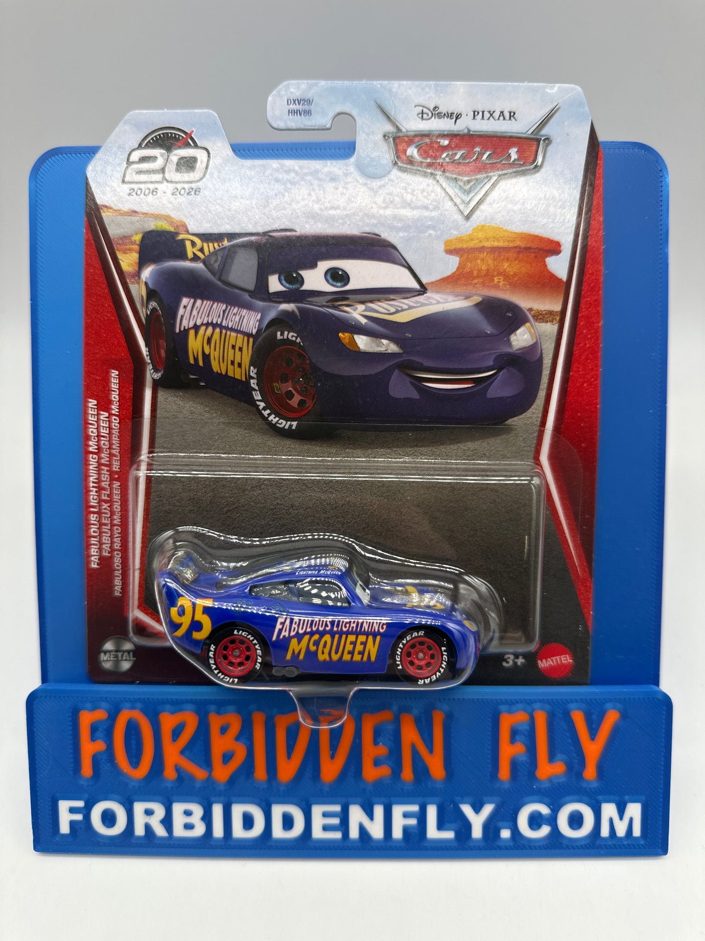 Disney Pixar Cars Movie - 20 Year Anniversary Release - Fabulous Lightning McQueen