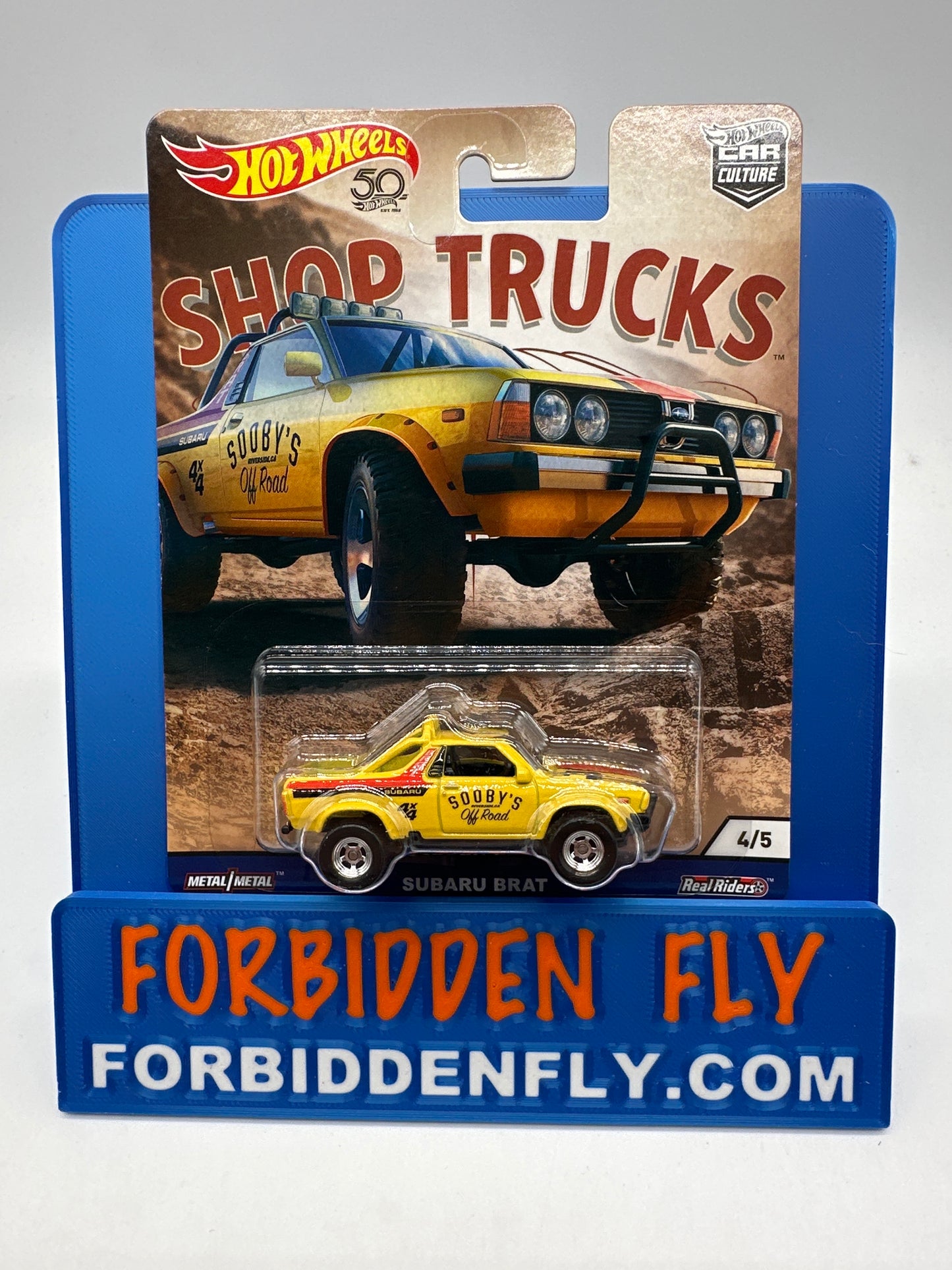 Hot Wheels Car Culture Premium - Shop Trucks Series Single - #4/5 - Subaru Brat